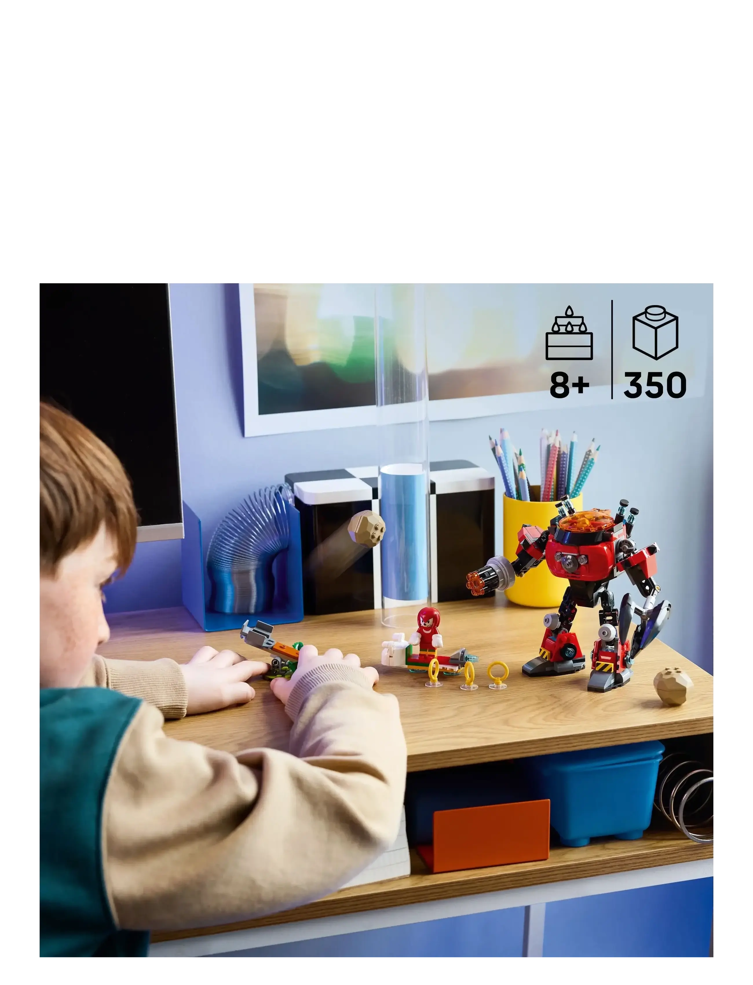LEGO - Sonic the Knuckles vs. Dr. Eggman Egg Crusher 77005 - laveste priser - multi - 5