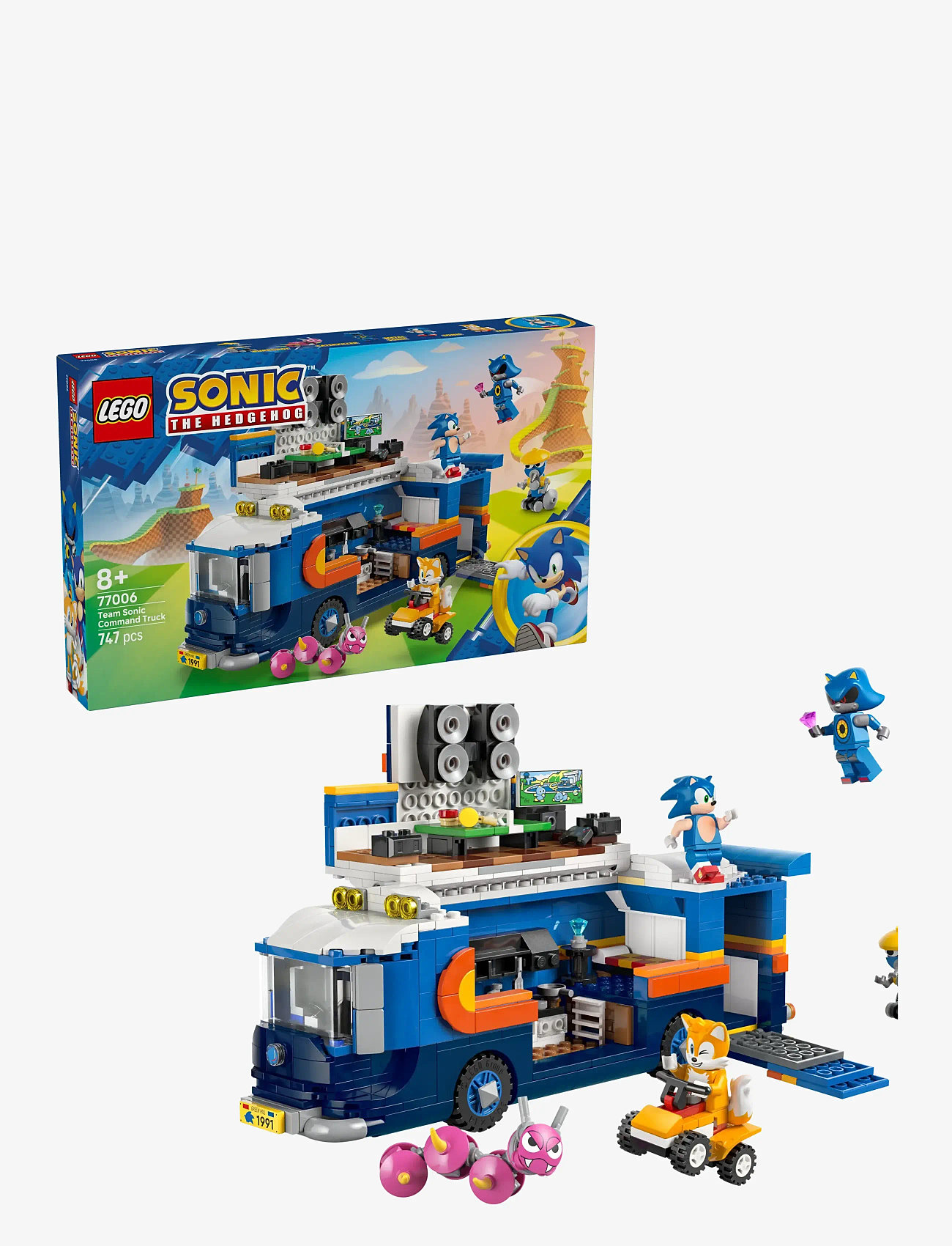LEGO - Sonic the Team Sonic Command Truck Toy Gaming Merch 77006 - lego sonic the hedgehog™ - multi - 0