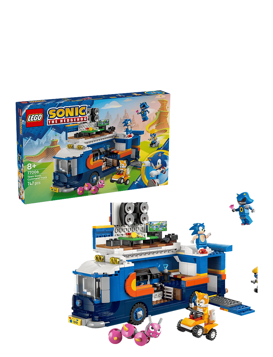 LEGO - Sonic the Team Sonic Command Truck Toy Gaming Merch 77006 - geburtstagsgeschenke - multi - 0