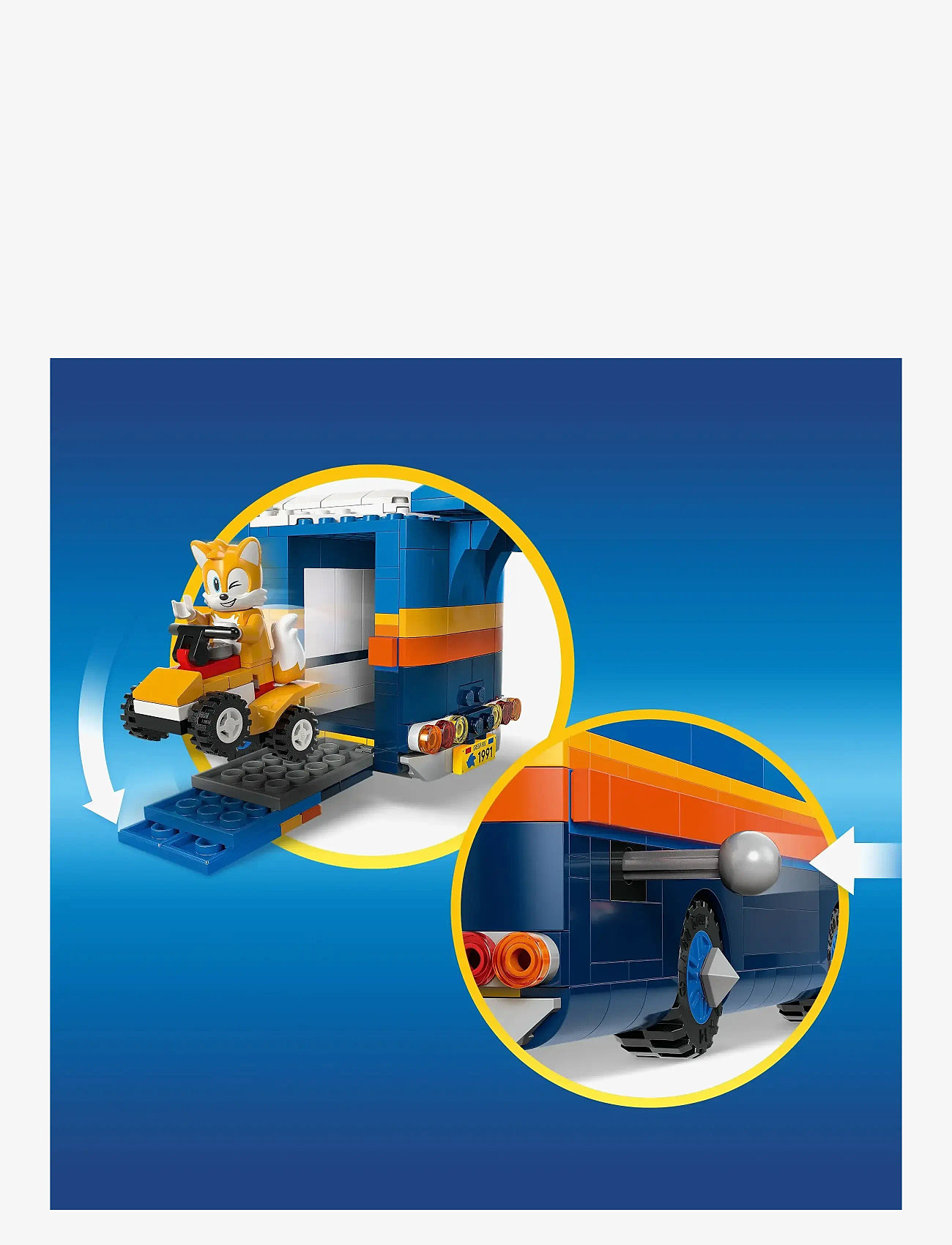 LEGO - Sonic the Team Sonic Command Truck Toy Gaming Merch 77006 - lego sonic the hedgehog™ - multi - 3