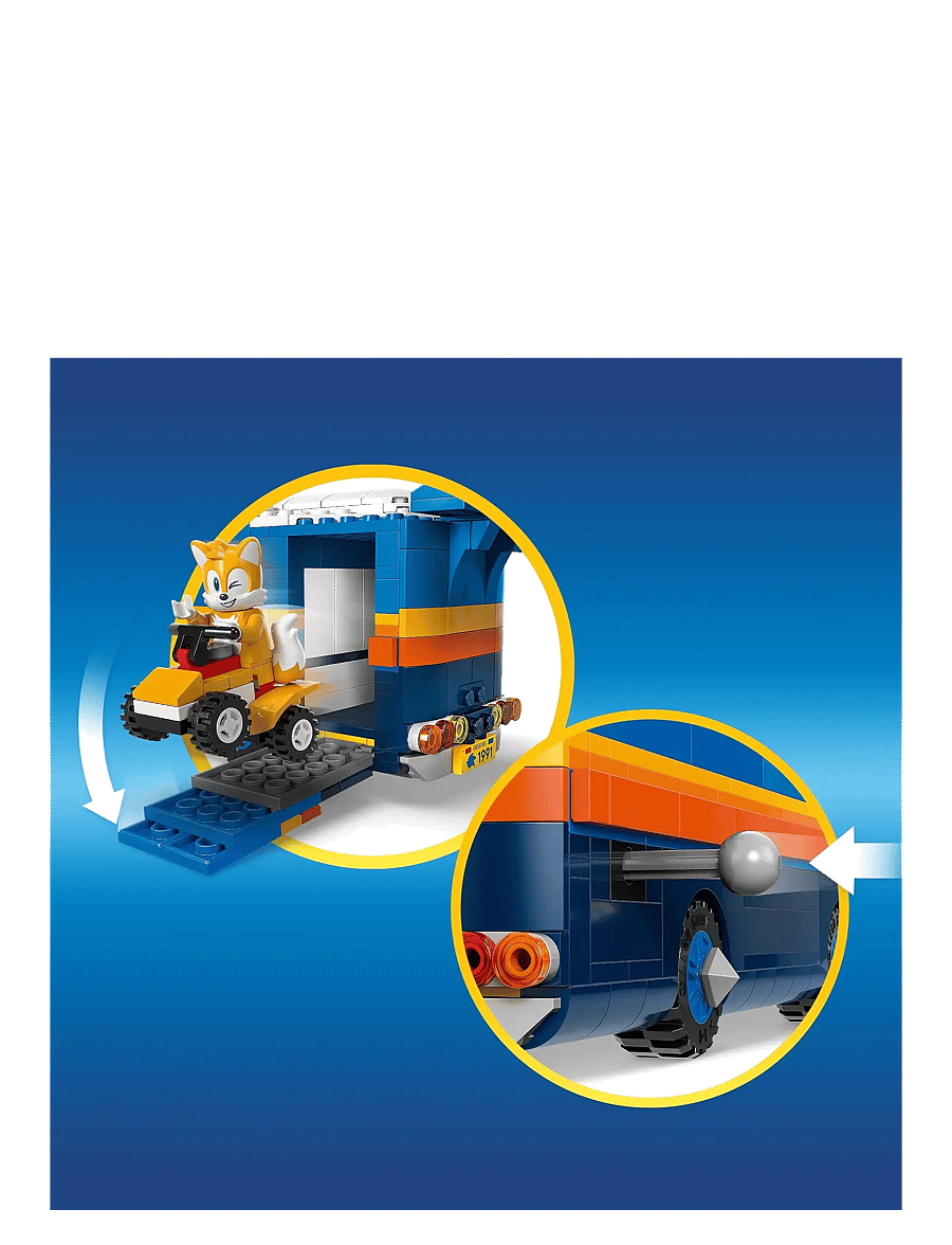 LEGO - Sonic the Team Sonic Command Truck Toy Gaming Merch 77006 - geburtstagsgeschenke - multi - 3