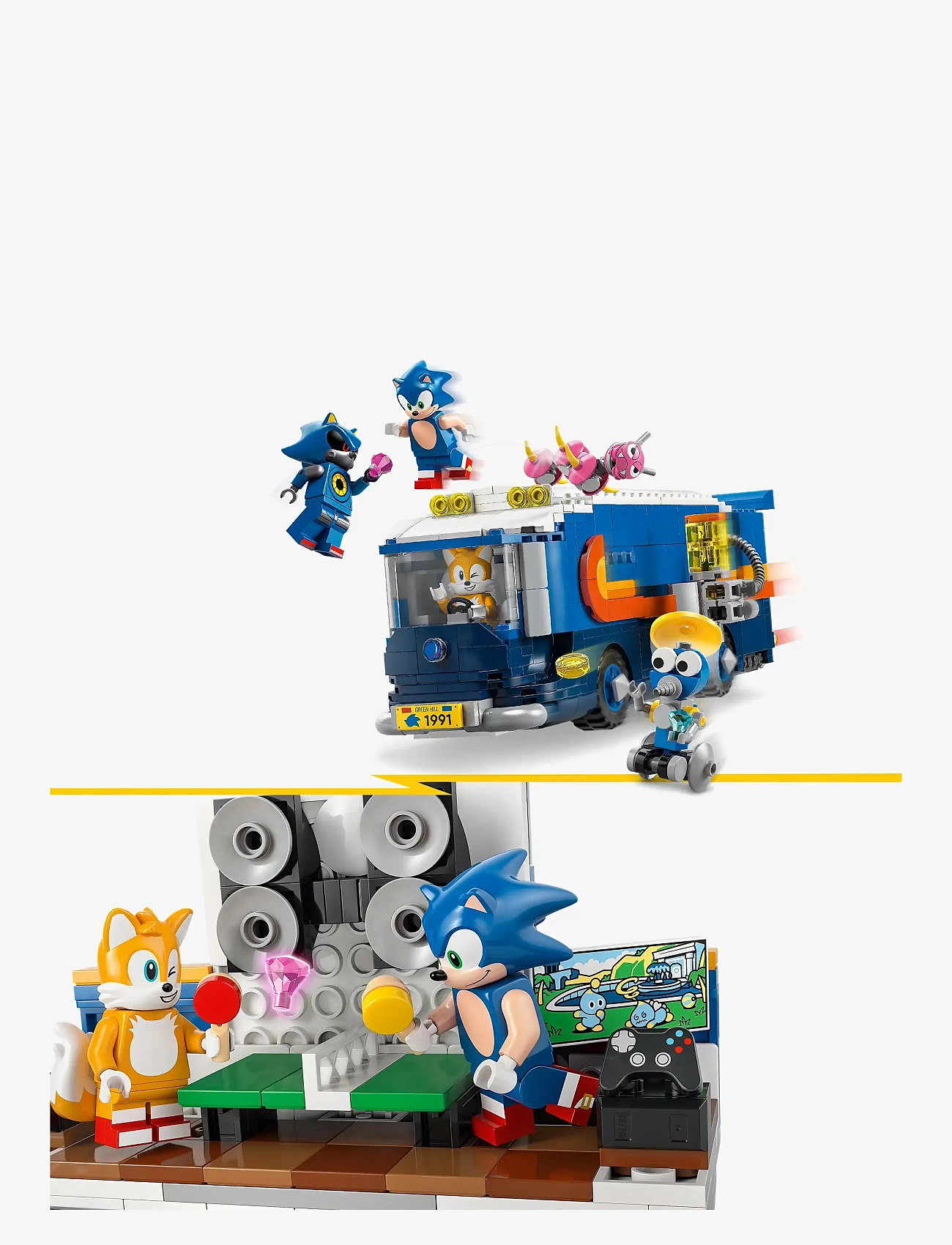 LEGO - Sonic the Team Sonic Command Truck Toy Gaming Merch 77006 - lego sonic the hedgehog™ - multi - 4