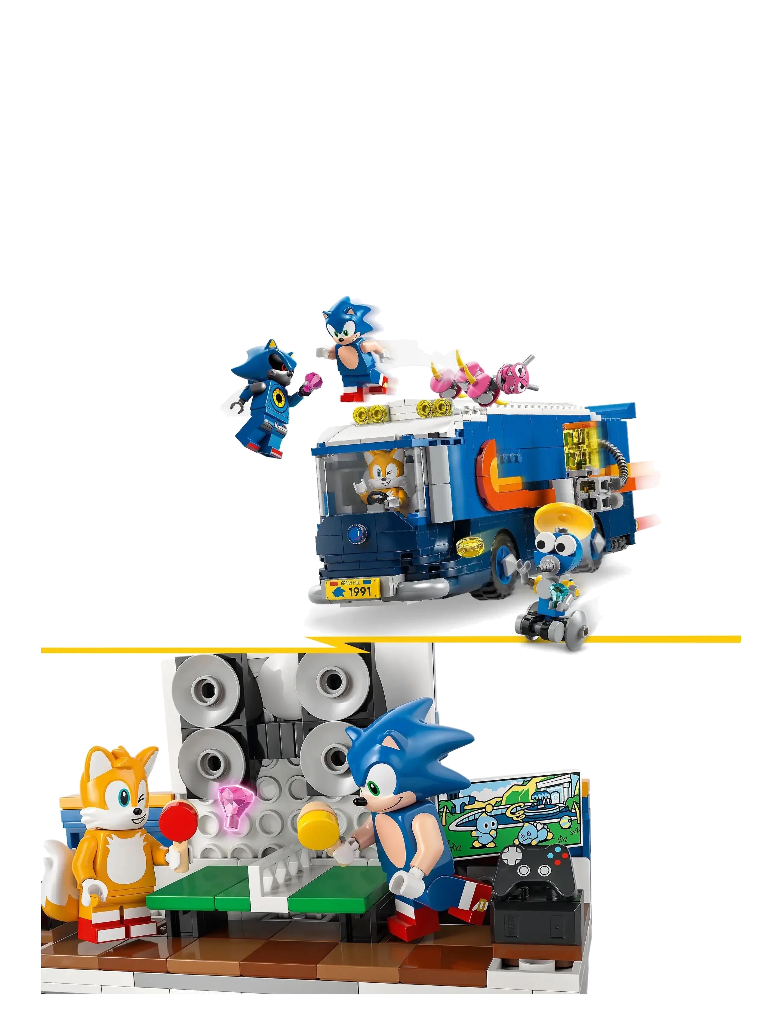 LEGO - Sonic the Team Sonic Command Truck Toy Gaming Merch 77006 - lego sonic the hedgehog™ - multi - 4