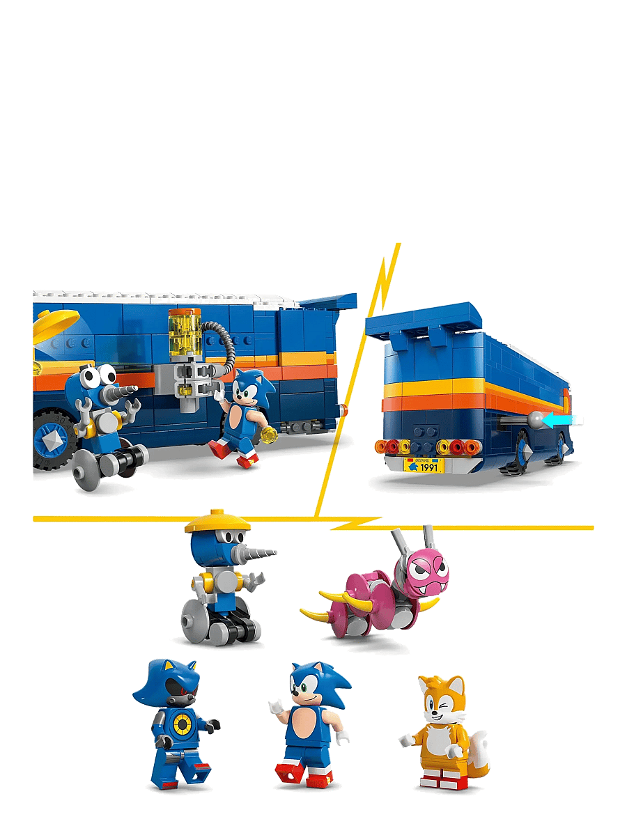LEGO - Sonic the Team Sonic Command Truck Toy Gaming Merch 77006 - geburtstagsgeschenke - multi - 5