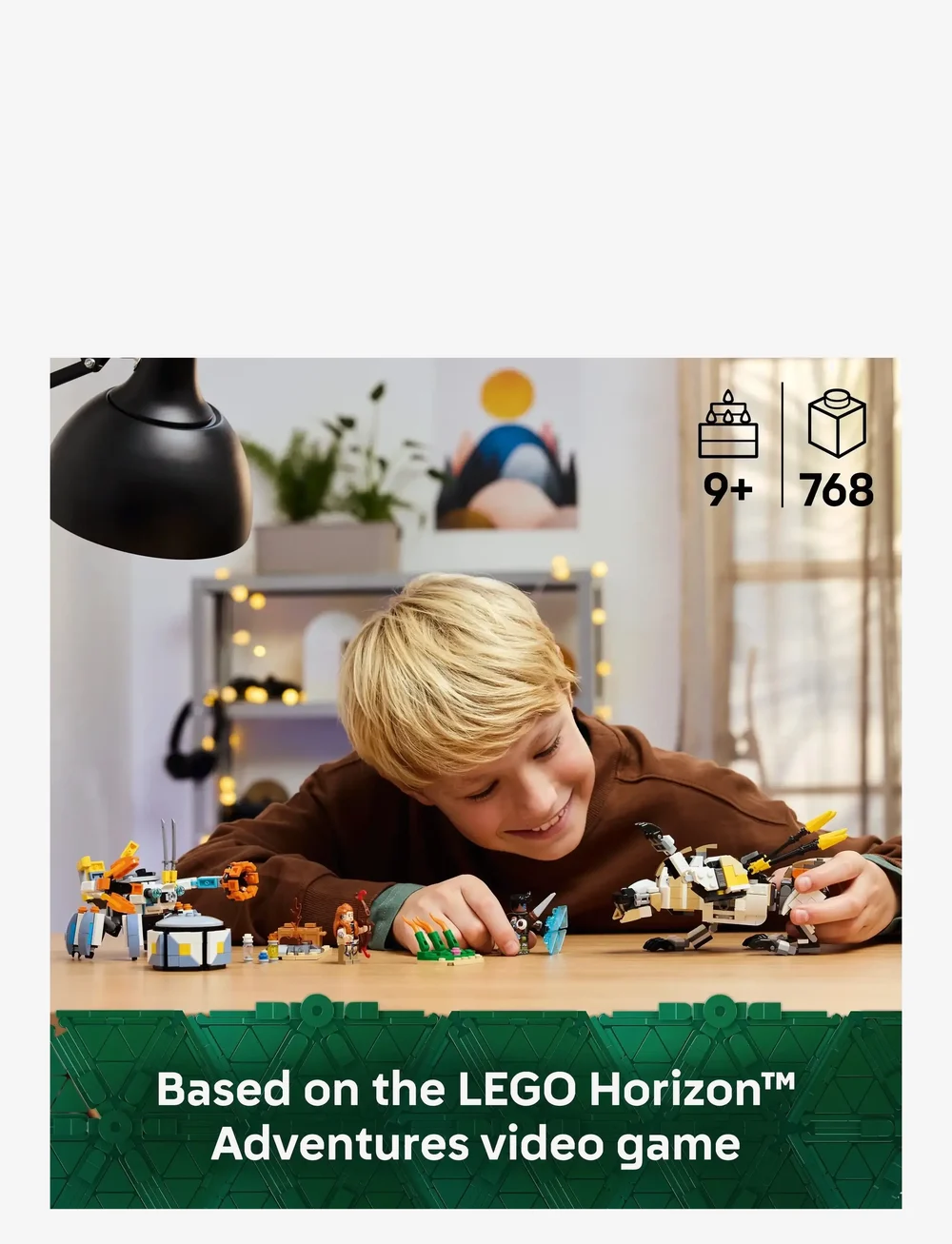 LEGO - Horizon Aloy & Varl vs. Shell-Walker & Sawtooth Toy 77037 - lego super heroes - multi - 1