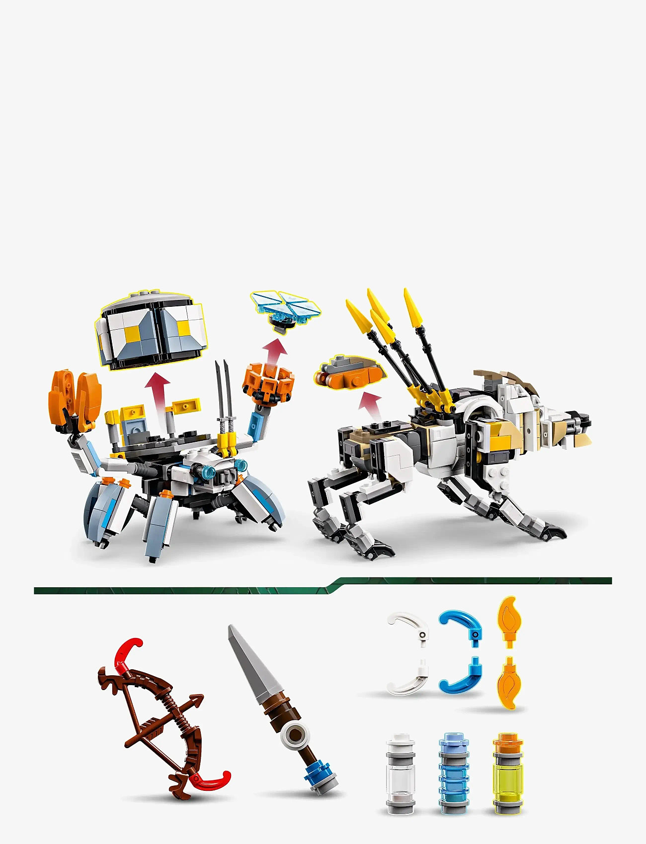 LEGO - Aloy og Varl mod skjoldgænger og savtand - lego® super heroes - multi - 4