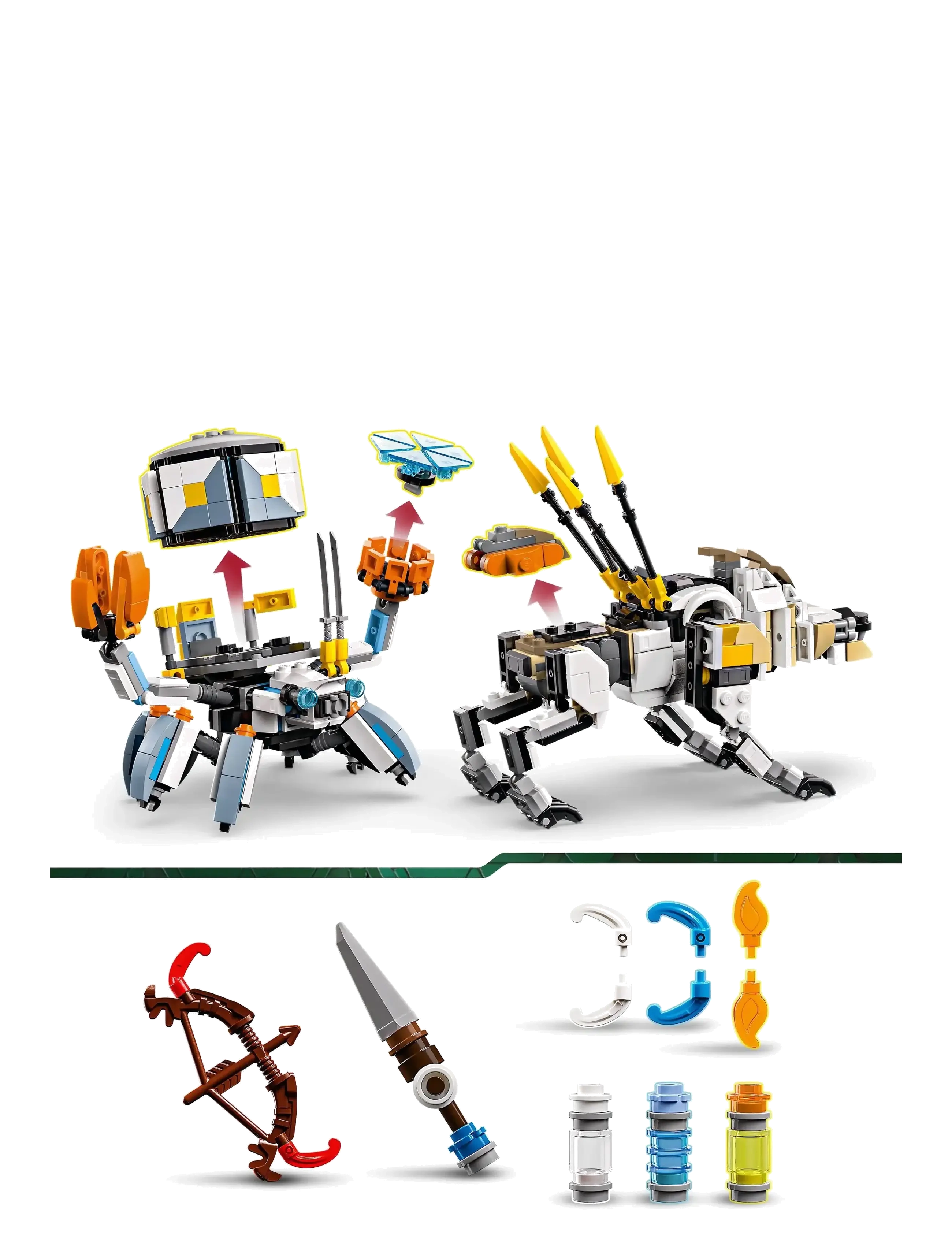LEGO - Horizon Aloy & Varl vs. Shell-Walker & Sawtooth Toy 77037 - lego® super heroes - multi - 4