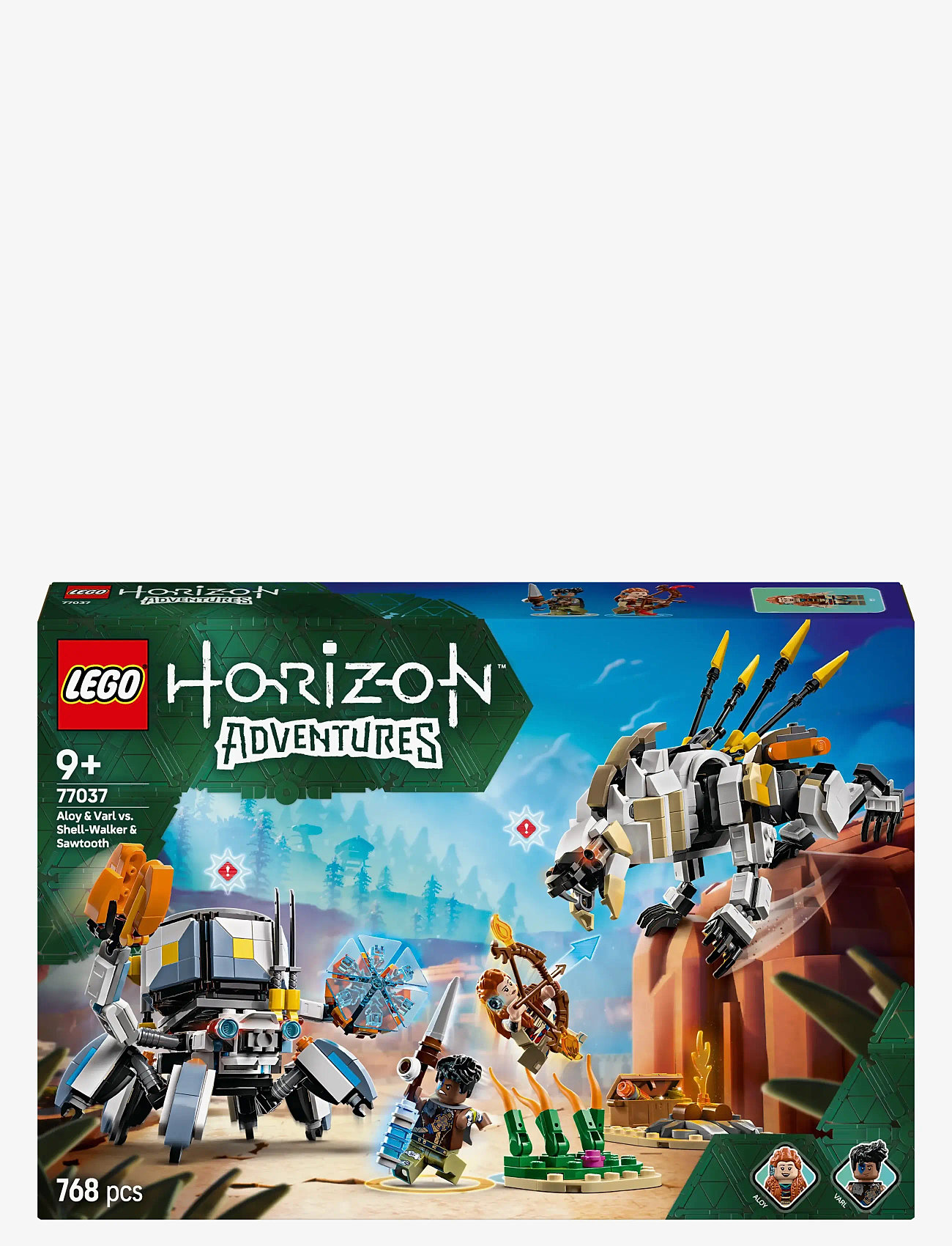 LEGO - Aloy og Varl mod skjoldgænger og savtand - lego® super heroes - multi - 5