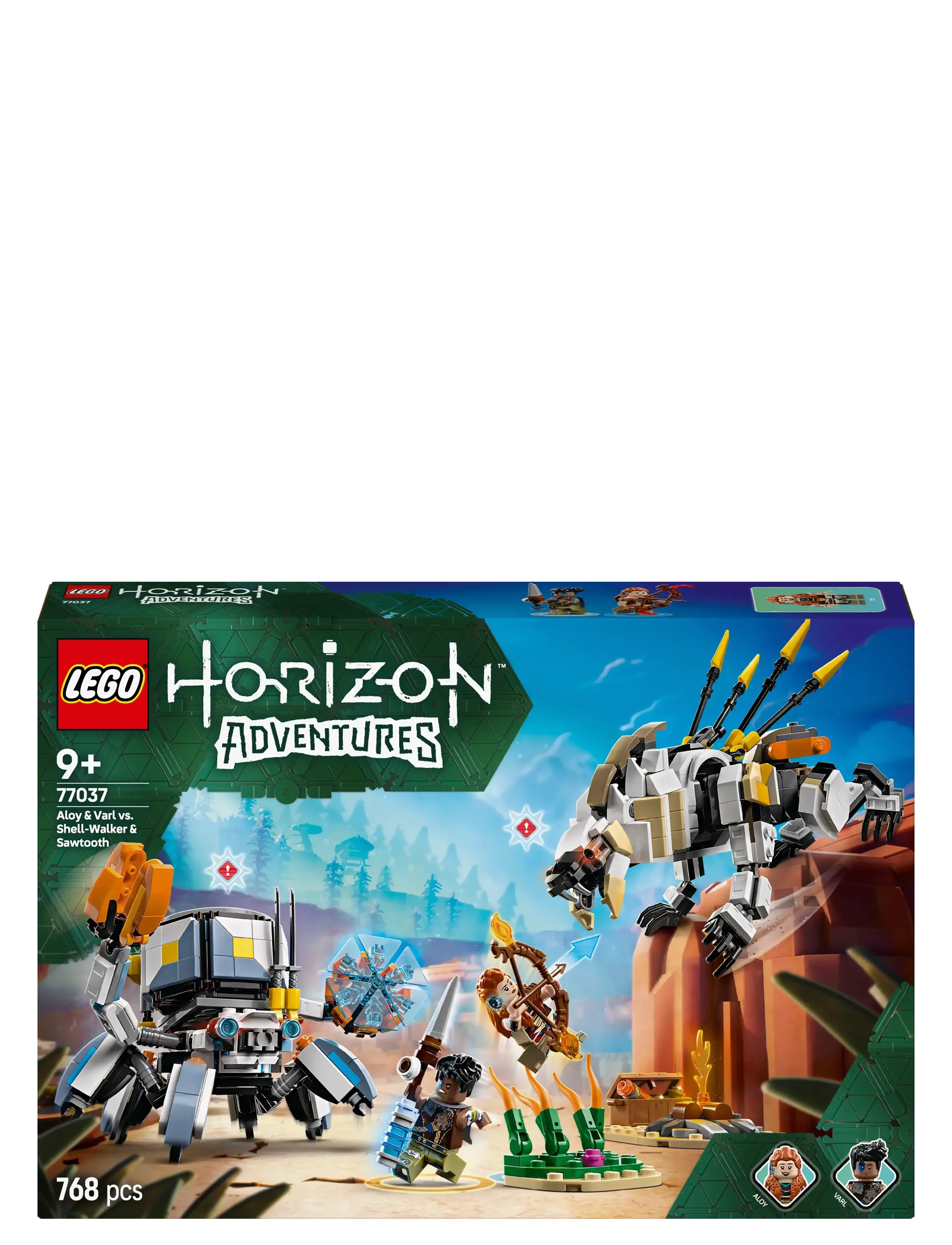 LEGO - Horizon Aloy & Varl vs. Shell-Walker & Sawtooth Toy 77037 - lego® super heroes - multi - 5