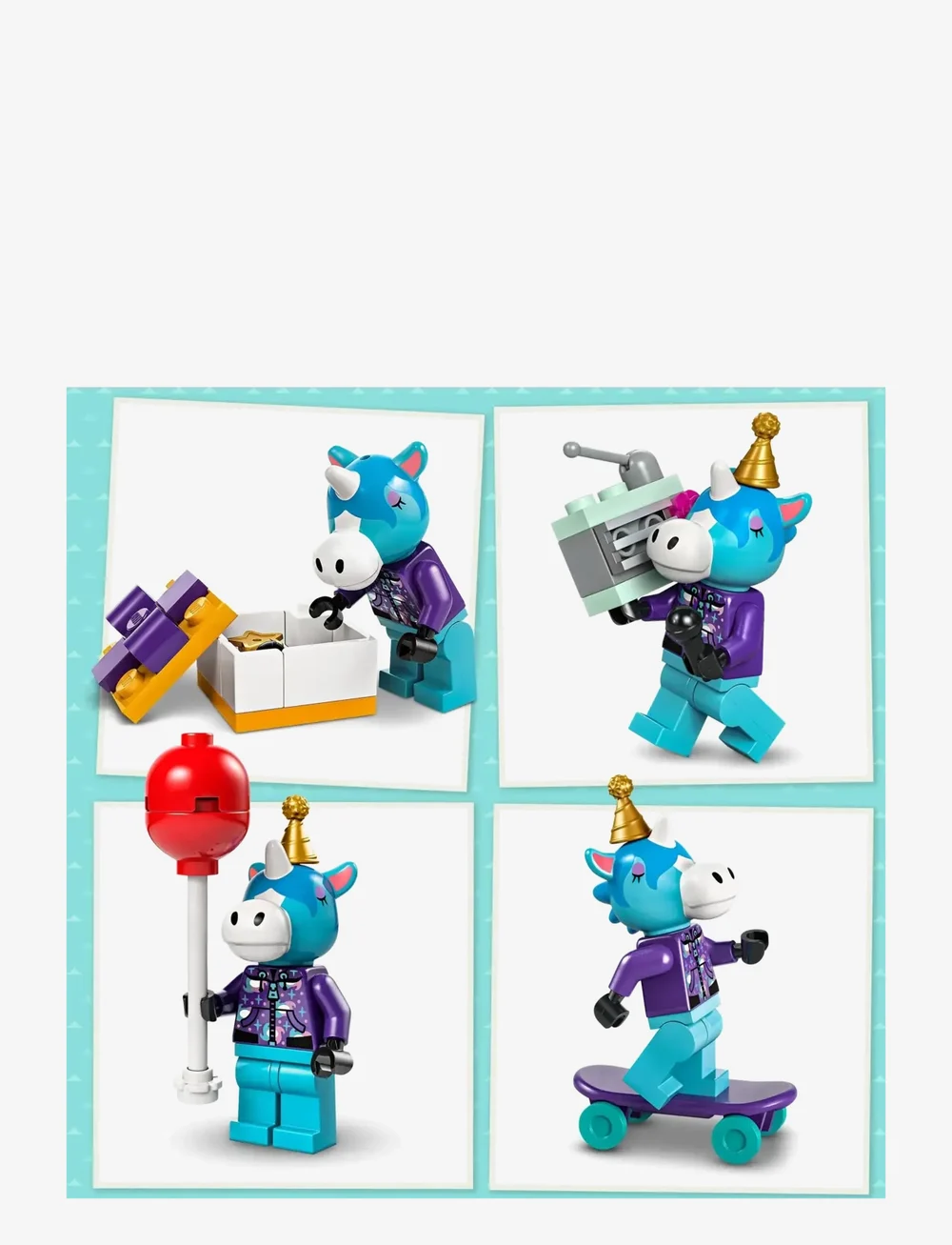 LEGO - Animal Julian’s Birthday Party 77046 - lego animal crossing - multi - 3