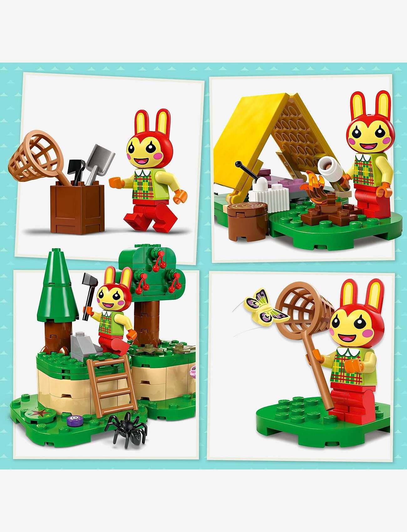 LEGO - Friluftsaktiviteter med Bunnie 77047 - lego animal crossing - multi - 4