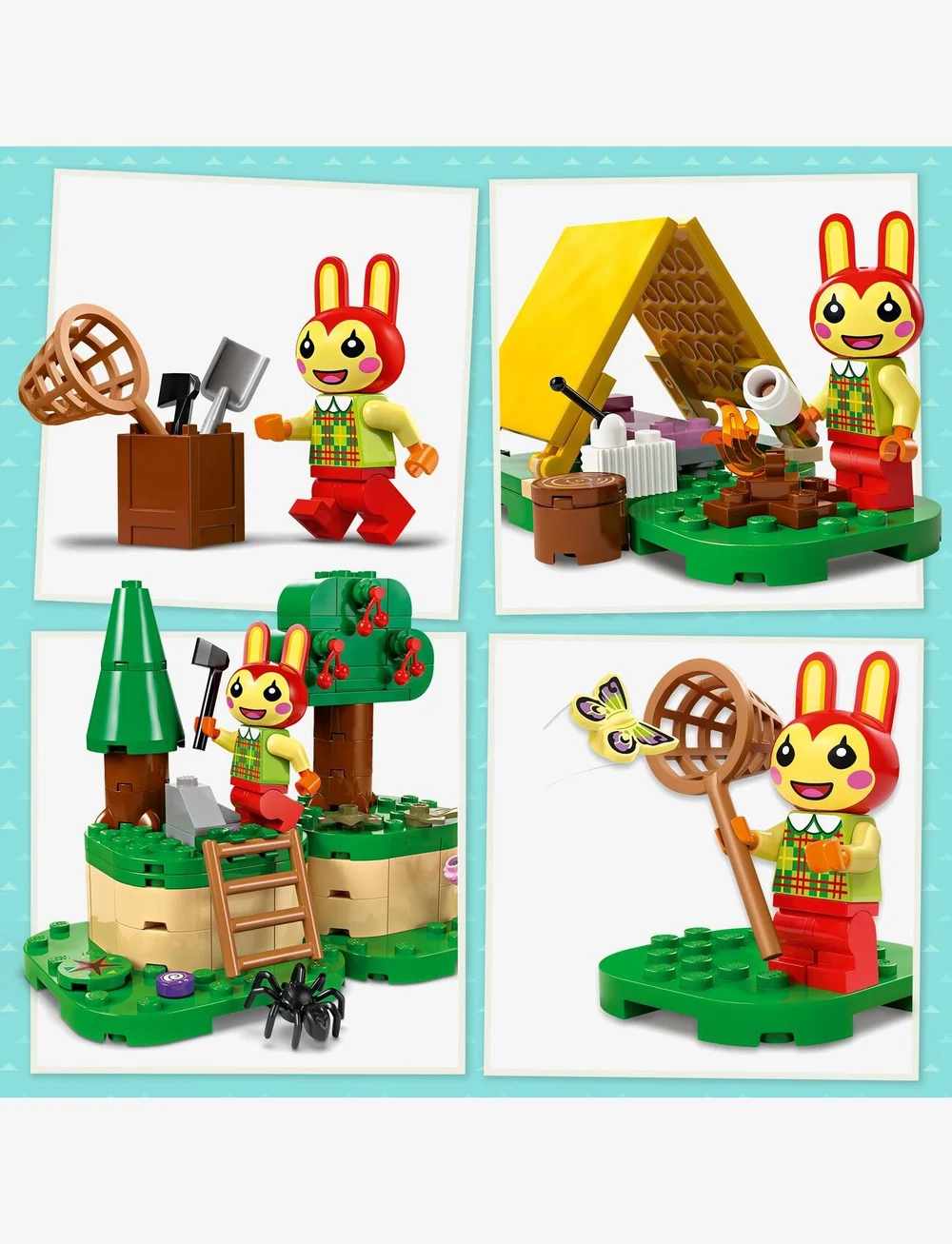 LEGO - Animal Bunnie’s Outdoor Activities 77047 - lego animal crossing - multi - 4