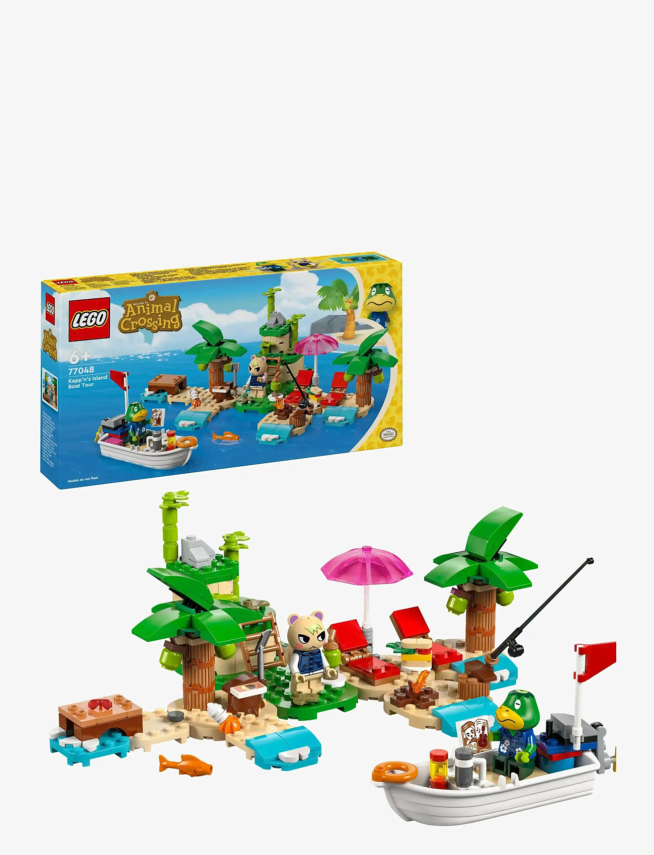 LEGO - Båttur till ön med Kapp'n 77048 - lego animal crossing - multi - 0