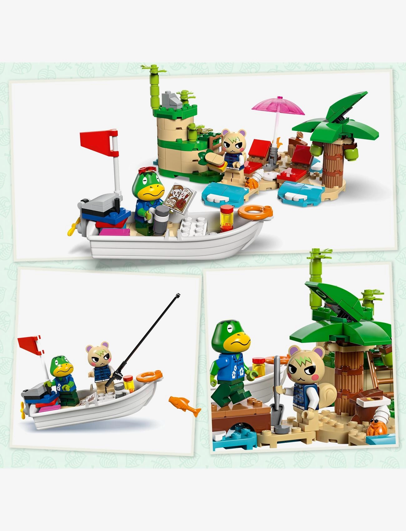 LEGO - Båttur till ön med Kapp'n 77048 - lego animal crossing - multi - 3
