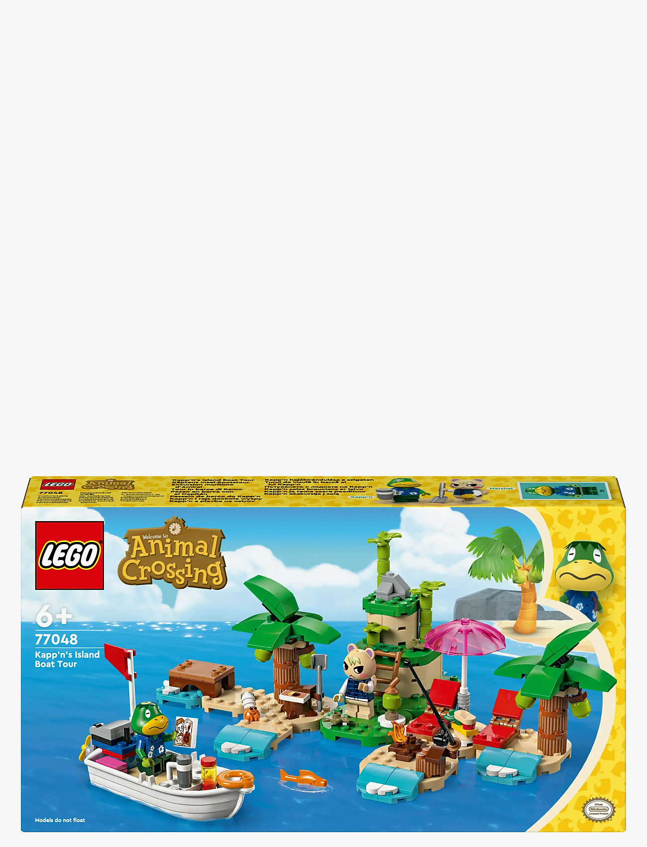 LEGO - Båttur till ön med Kapp'n 77048 - lego animal crossing - multi - 5