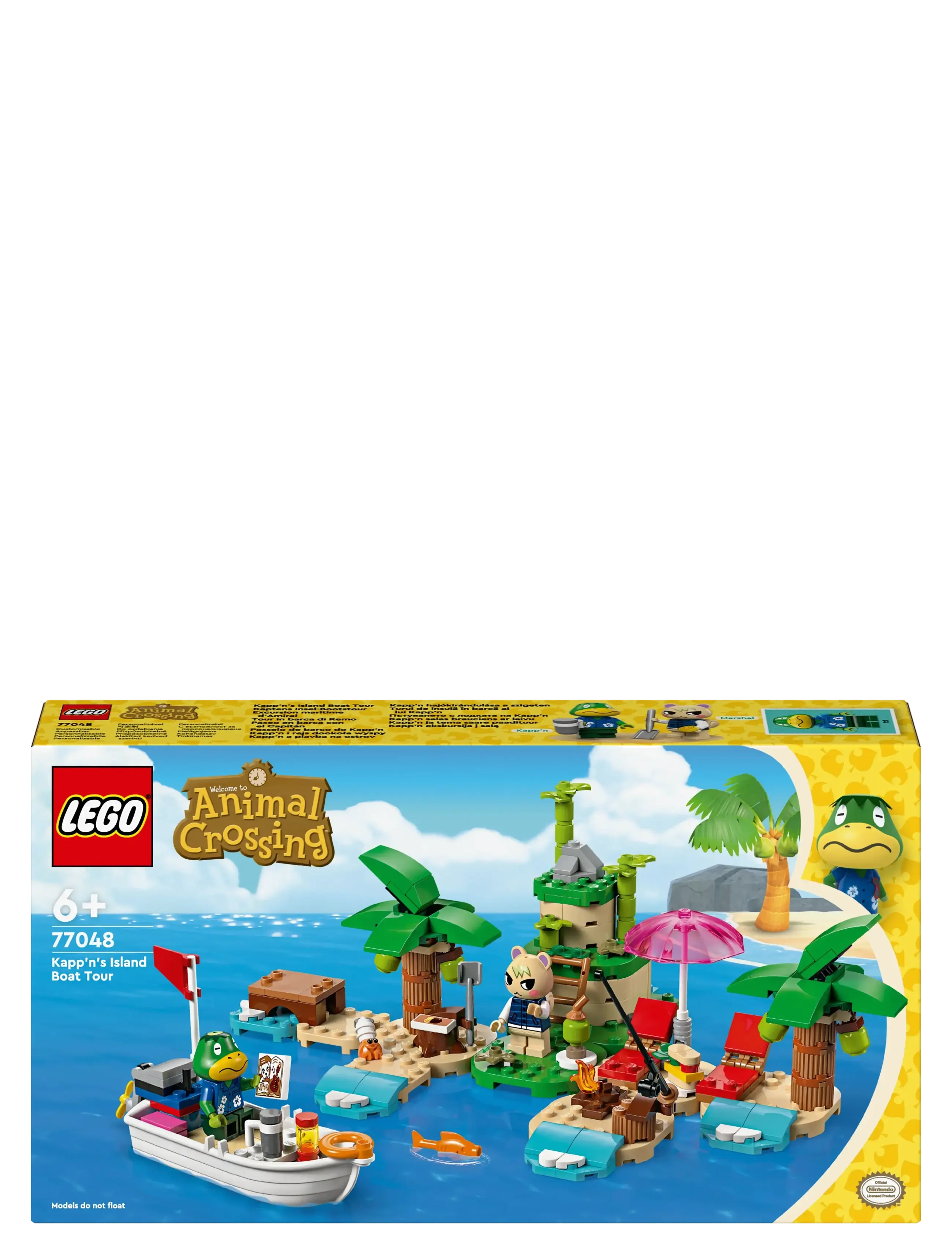 LEGO - Båttur till ön med Kapp'n 77048 - lego animal crossing - multi - 5