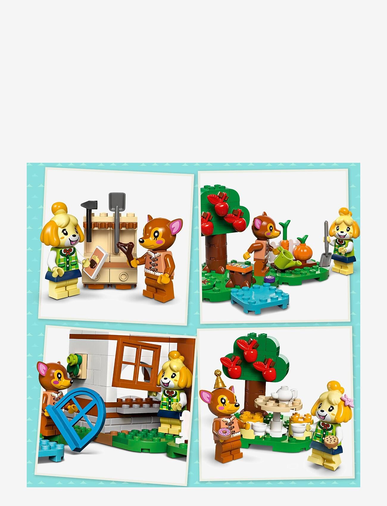 LEGO - Animal Isabelle’s House Visit 77049 - lego animal crossing - multi - 4