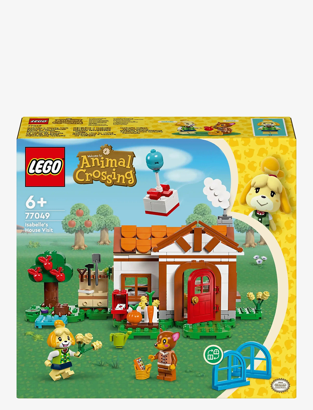 LEGO - Animal Isabelle’s House Visit 77049 - lego animal crossing - multi - 5