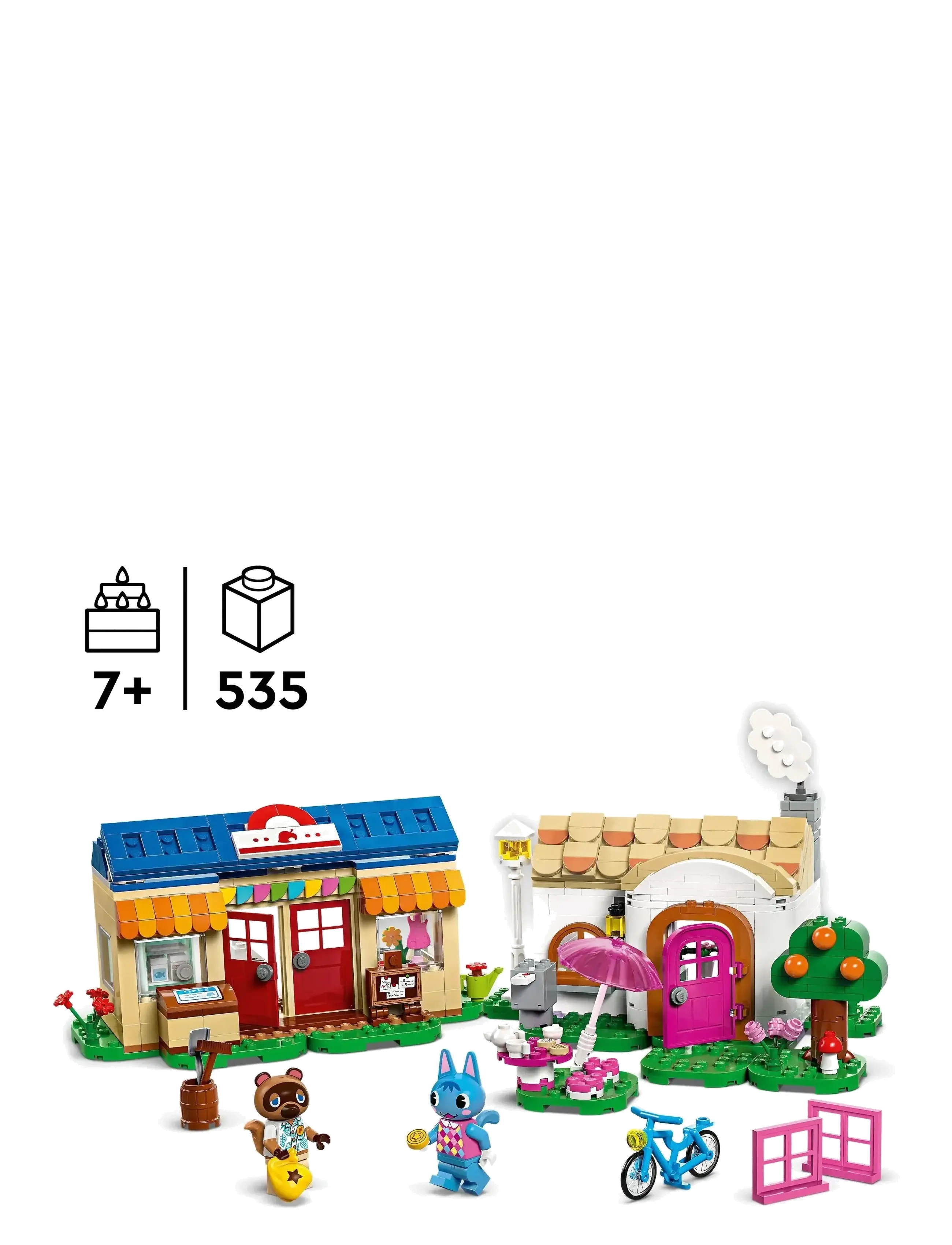 LEGO - Animal Nook’s Cranny & Rosie's House 77050 - lego animal crossing - multi - 1