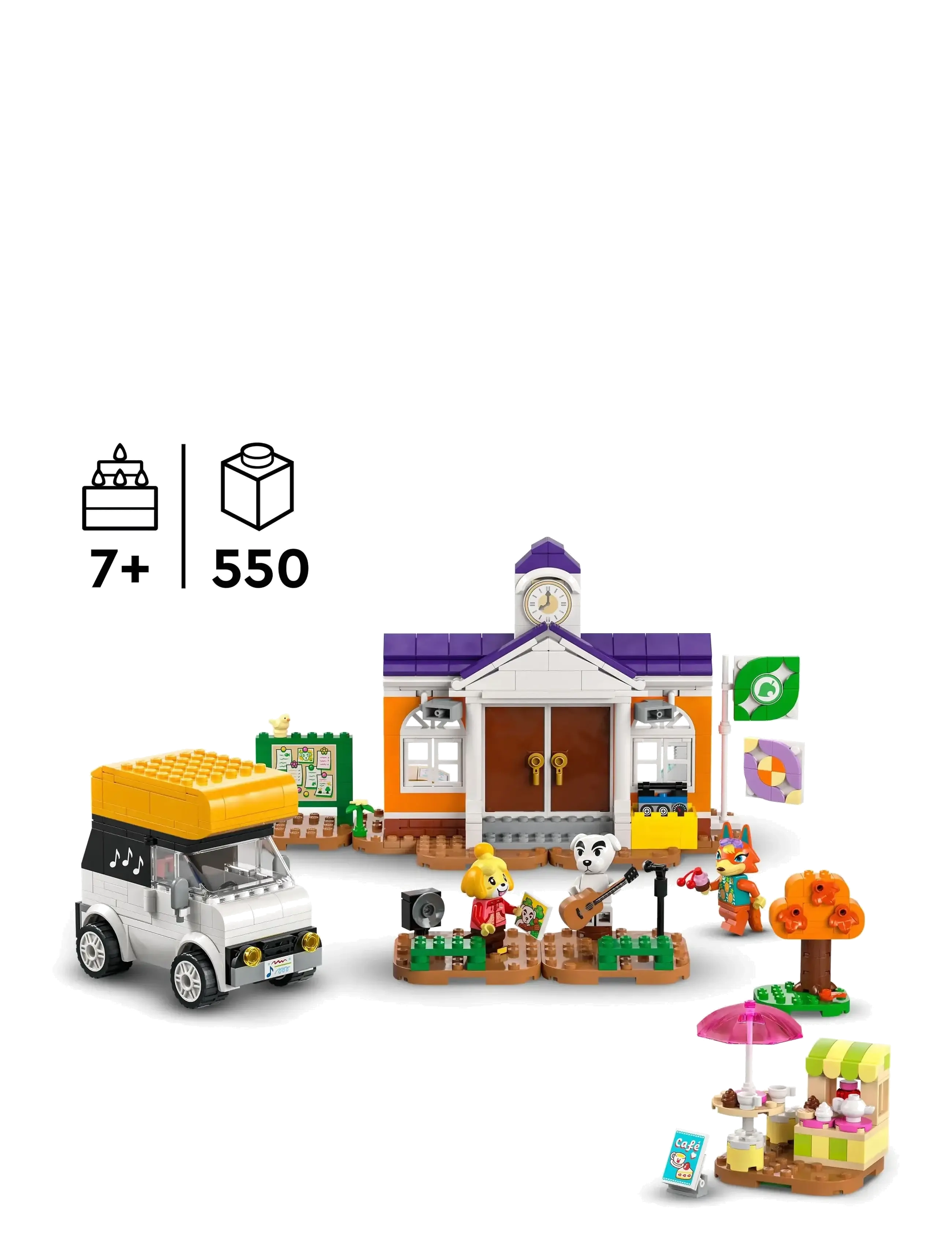 LEGO - K.K.s konsert på torget 77052 - lego animal crossing - multi - 1
