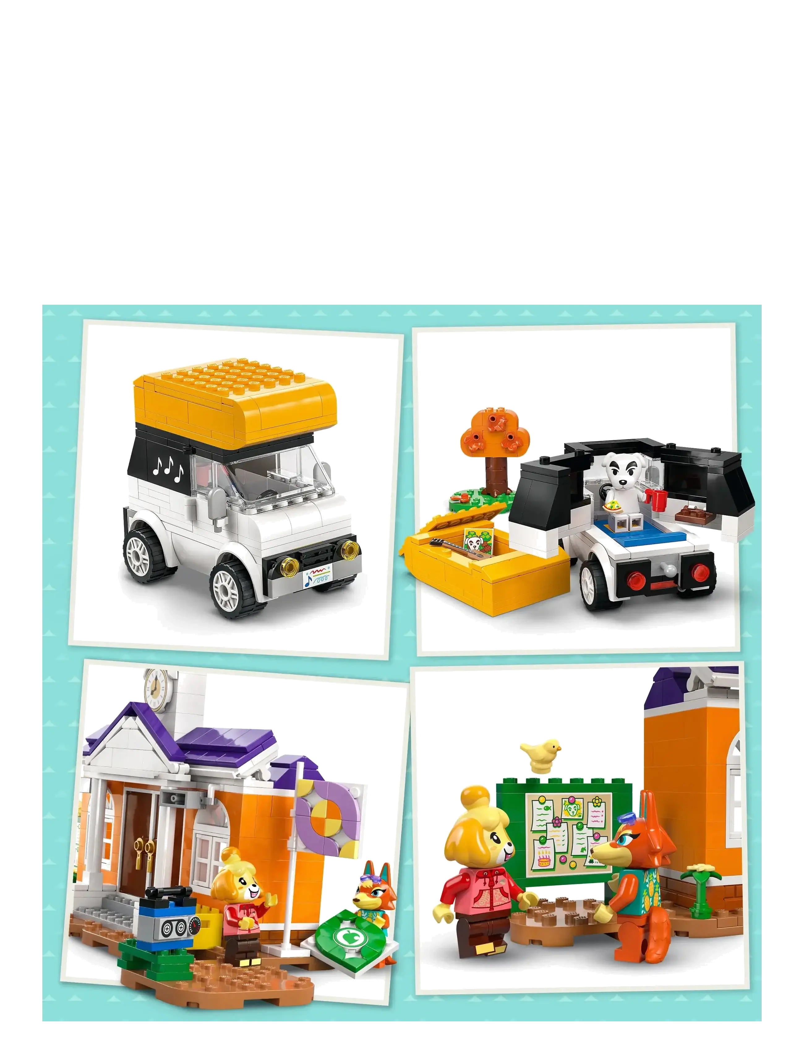 LEGO - K.K.s konsert på torget 77052 - lego animal crossing - multi - 4