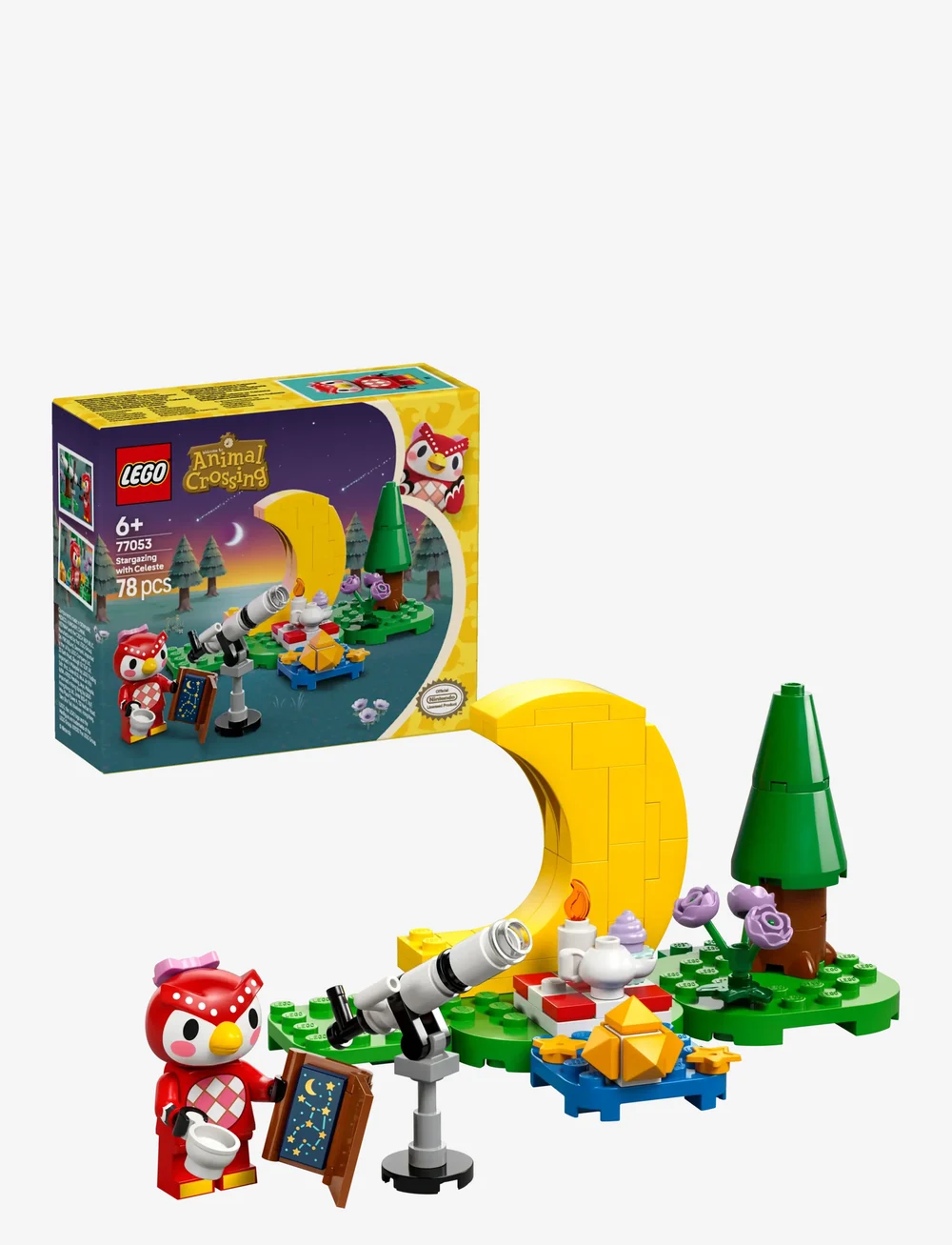 LEGO - Animal Stargazing with Celeste Building Kit 77053 - lego animal crossing - multi - 0