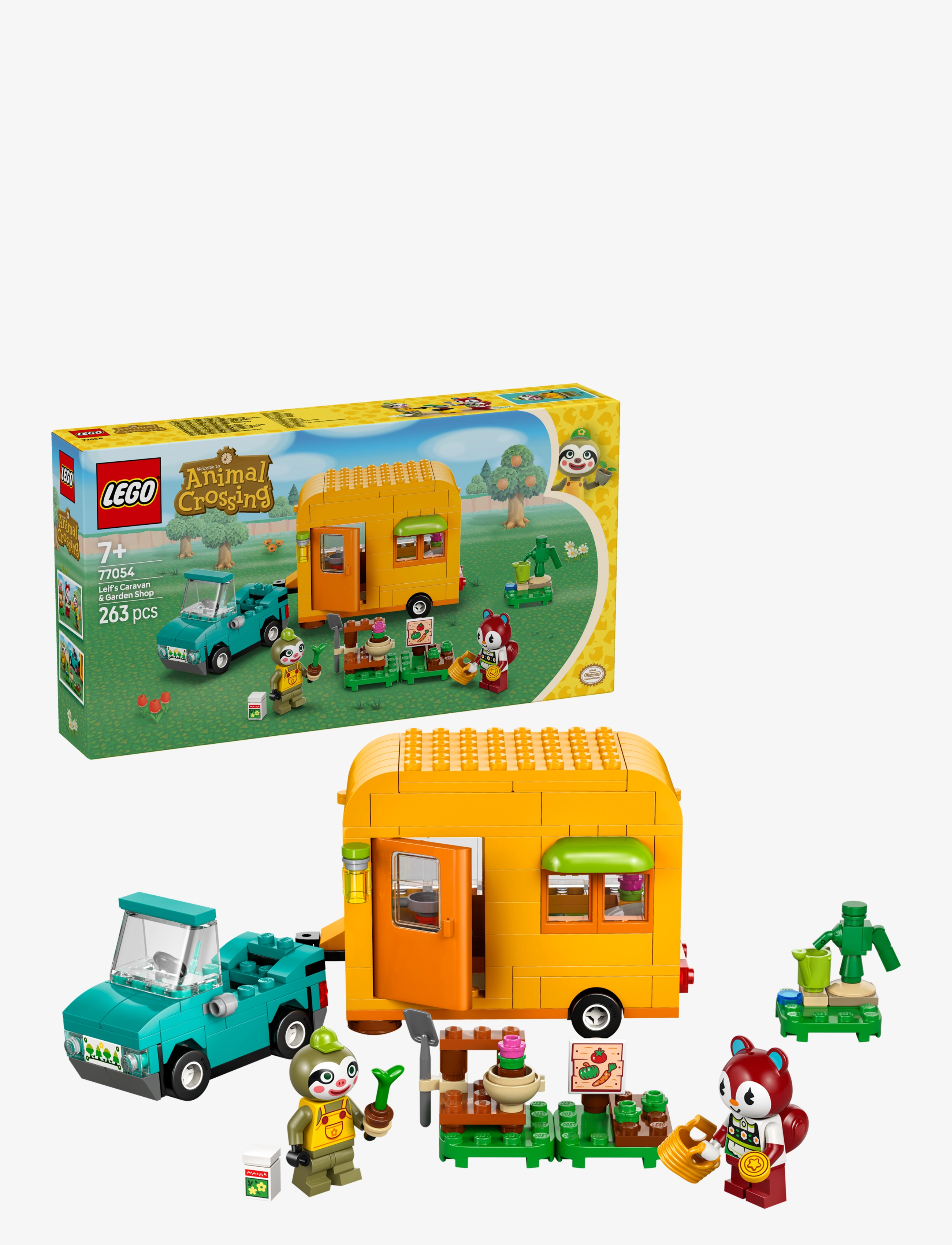 LEGO Leif Med Campingvogn Og Havebutik 77054 Patterned - One Size - Kinder