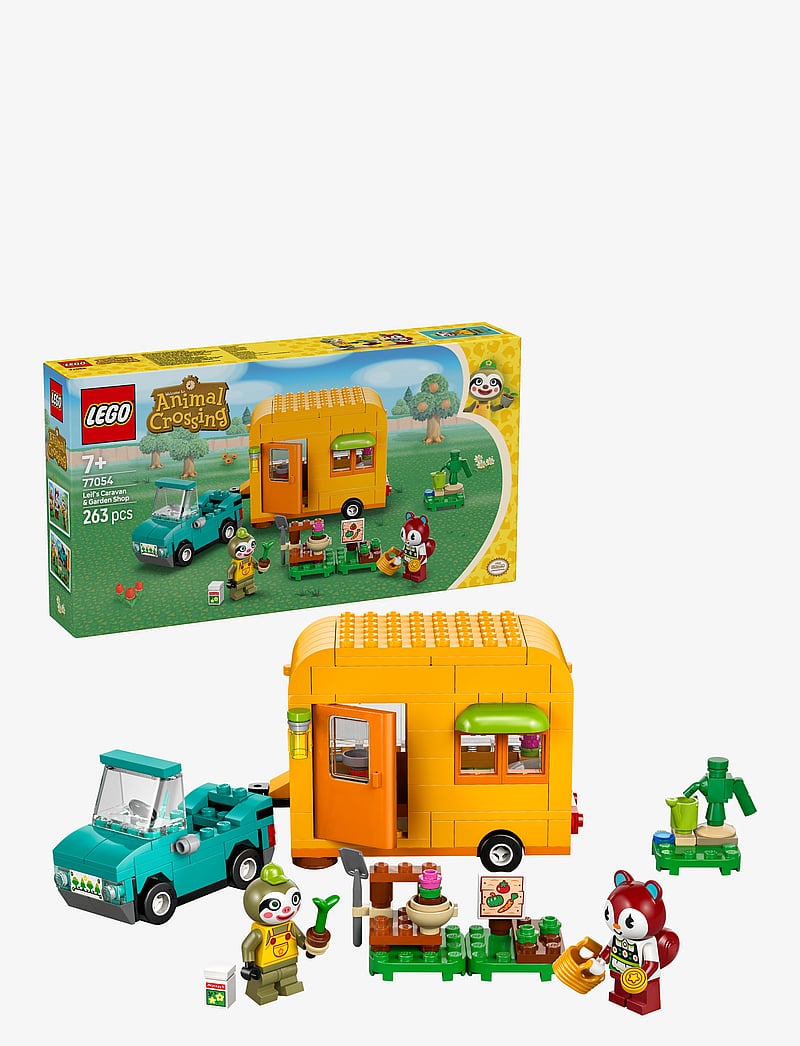 LEGO Animal Leif’s Caravan Garden Shop Building Kit 77054 (LGO77054) LEGO Animal Crossing