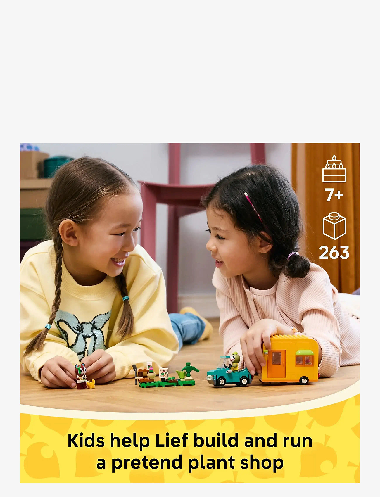 LEGO - Animal Leif’s Caravan & Garden Shop Building Kit 77054 - lego animal crossing - multi - 1