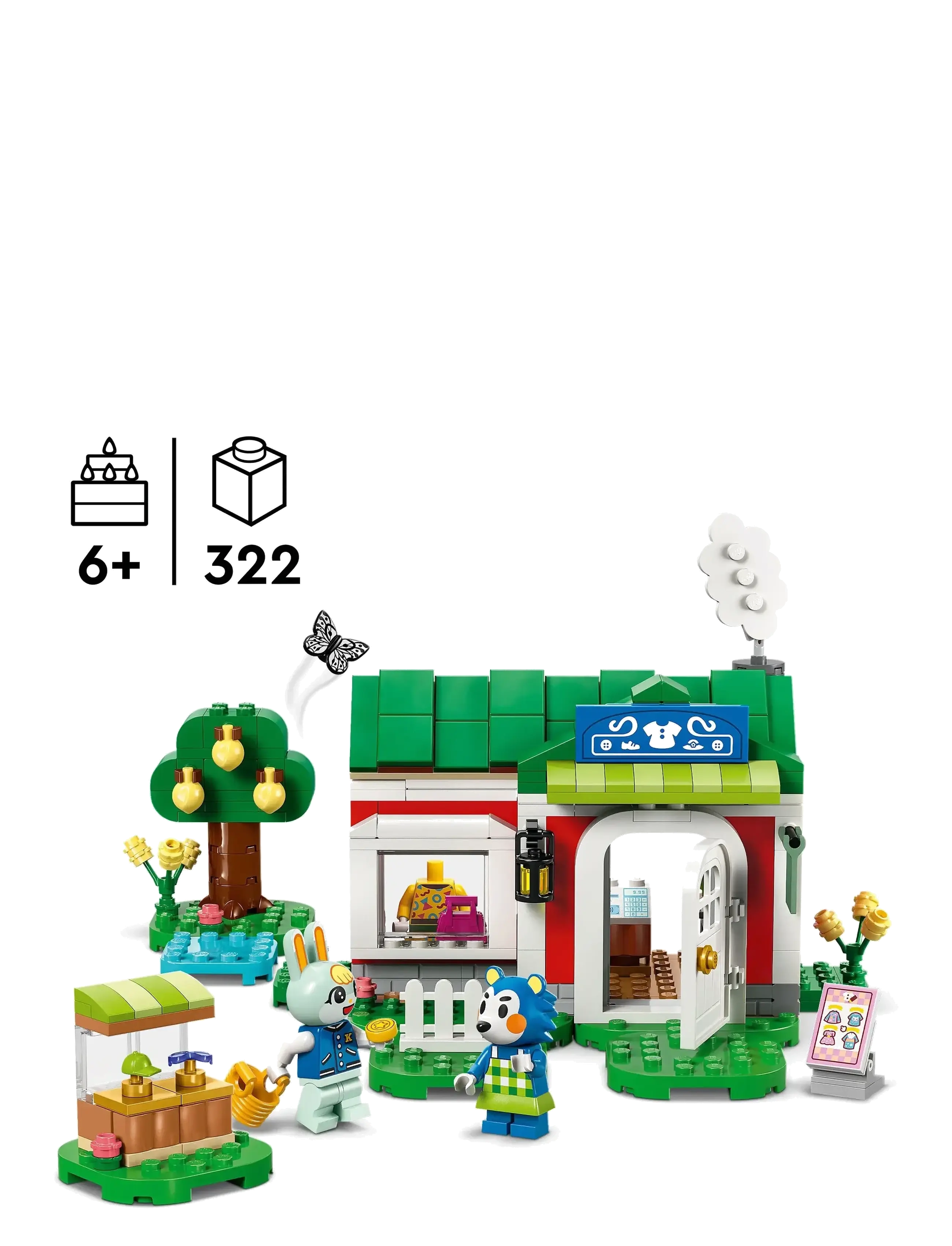LEGO - Klesbutikken til Able Sisters 77055 - lego animal crossing - multi - 1