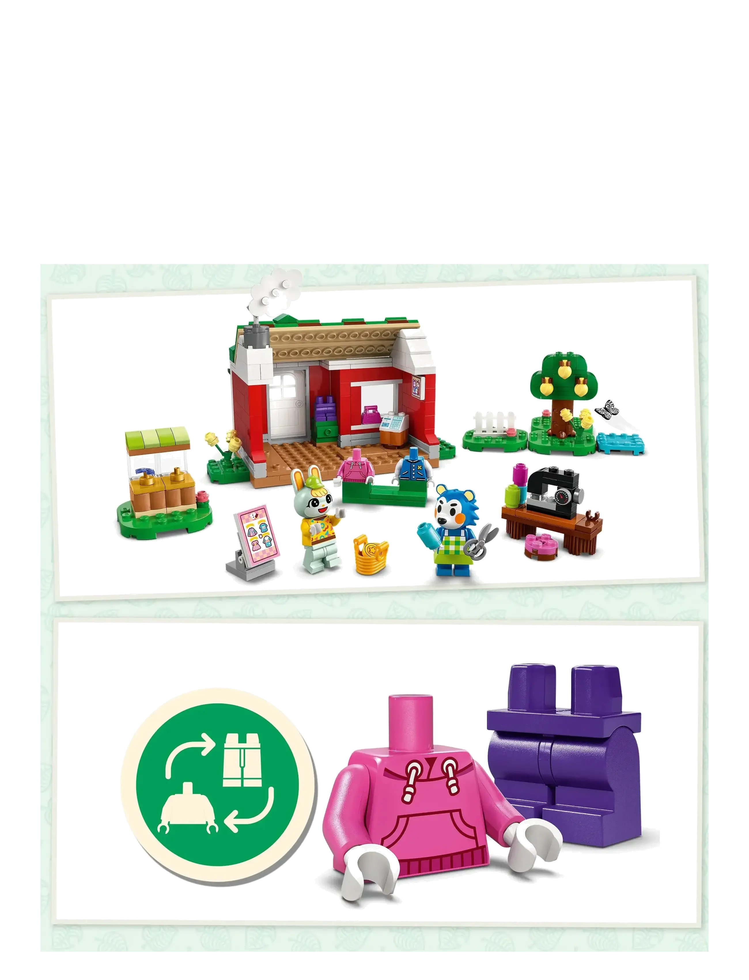 LEGO - Klesbutikken til Able Sisters 77055 - lego animal crossing - multi - 2