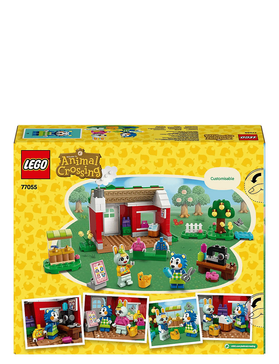 LEGO - Animal Able Sisters Clothing Shop Role-Play Building Kit 77055 - lego animal crossing - multi - 5