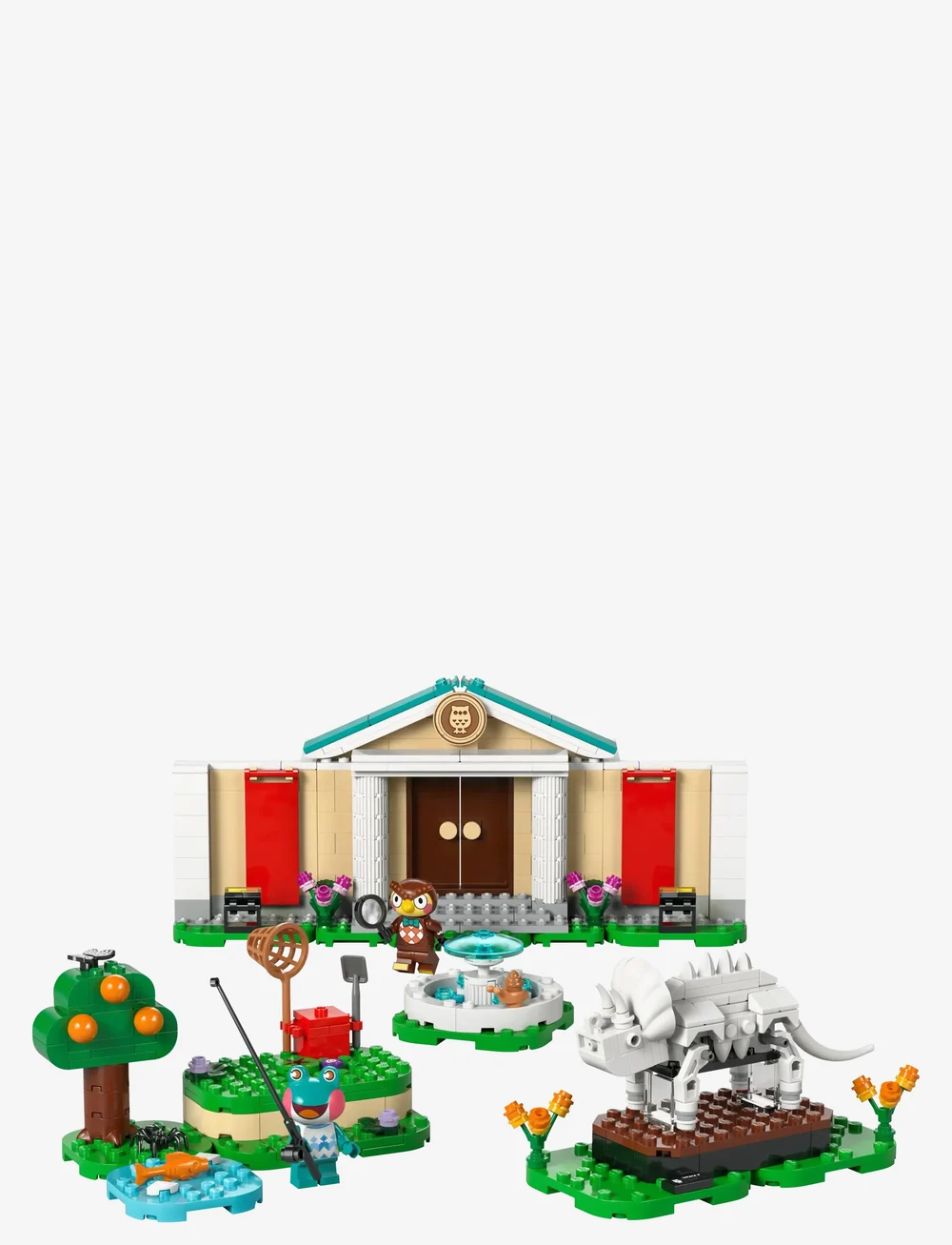 LEGO - Animal Blathers’s Museum Collection Model Kit Building Set 77056 - lego animal crossing - multi - 1