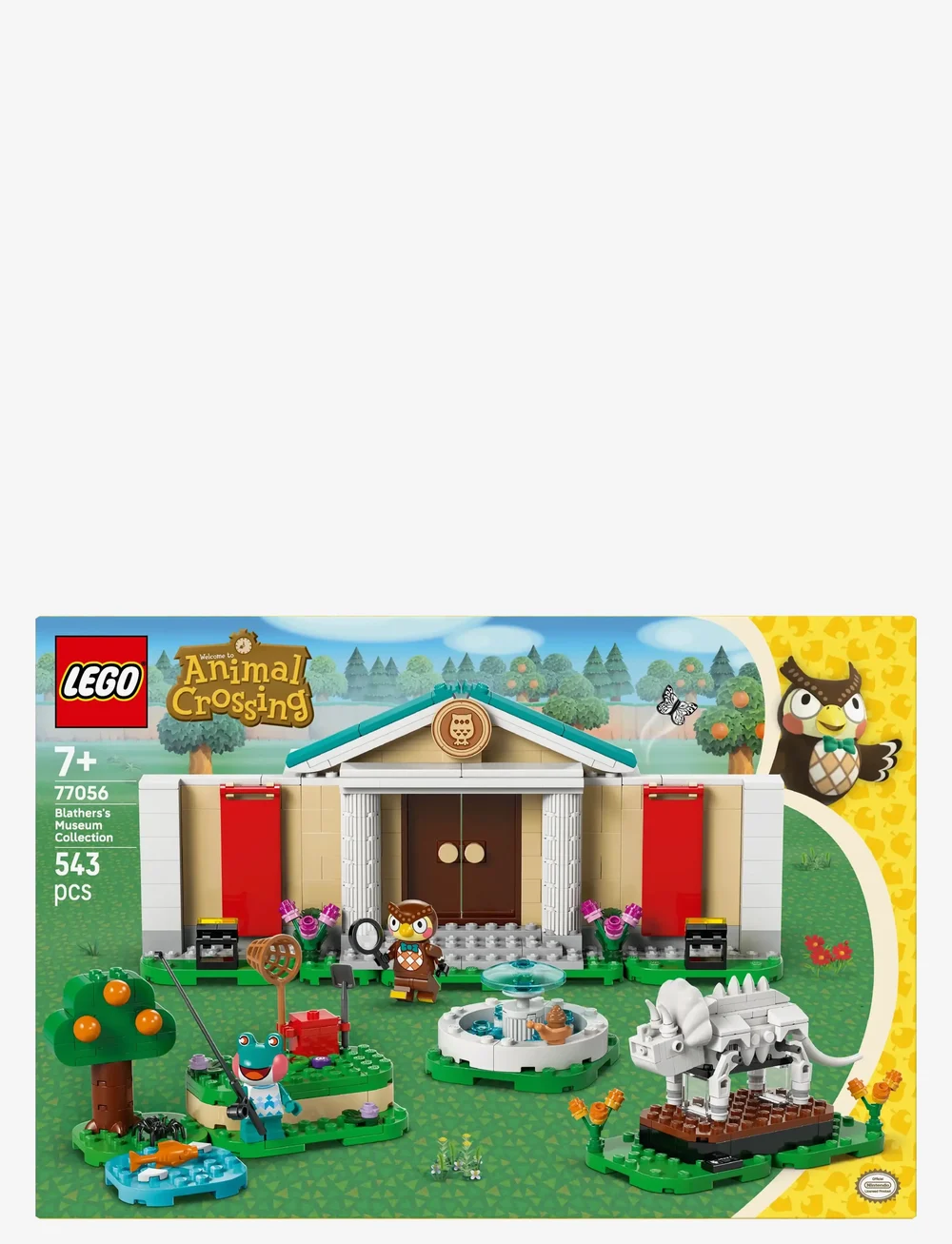 LEGO - Animal Blathers’s Museum Collection Model Kit Building Set 77056 - lego animal crossing - multi - 2