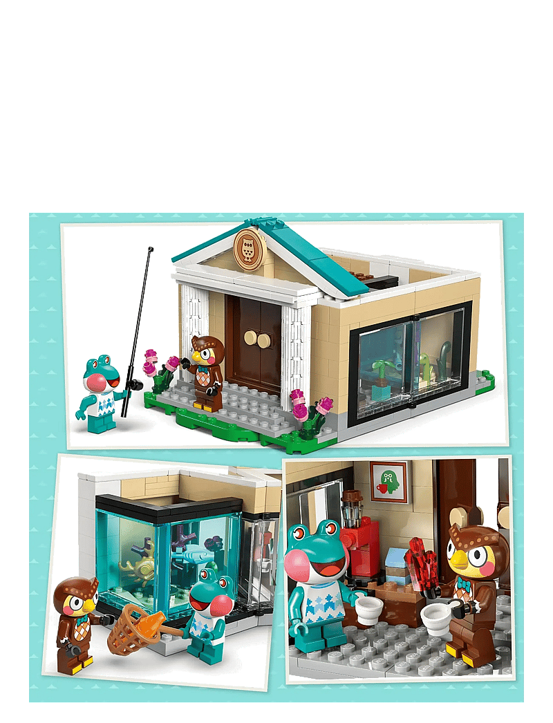 LEGO - Animal Blathers’s Museum Collection Model Kit Building Set 77056 - lego animal crossing - multi - 5