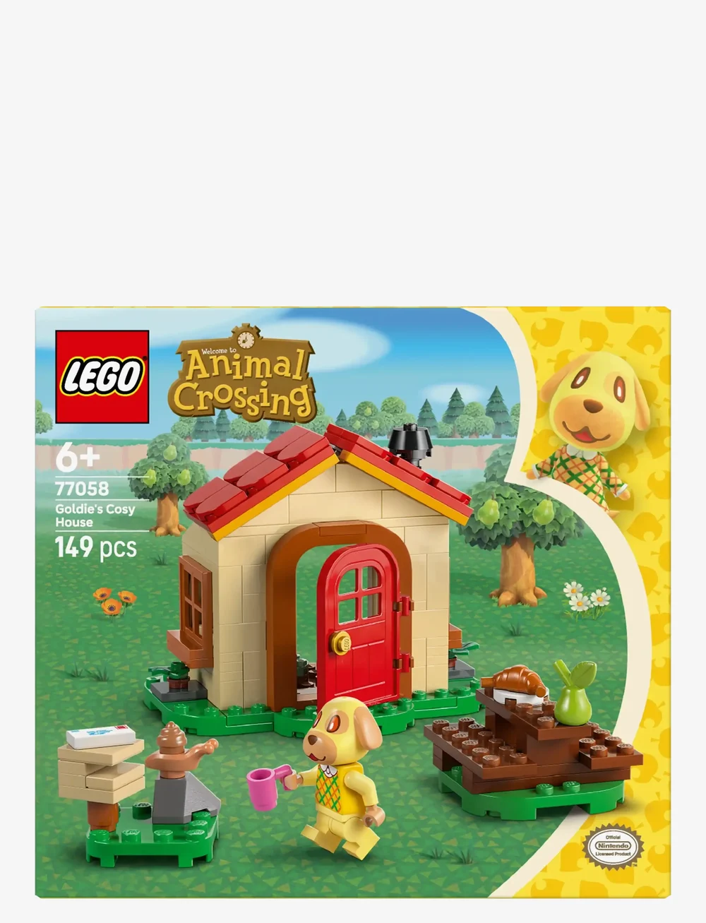LEGO - Animal Goldie’s Cosy House Building Playset 77058 - lego animal crossing - multi - 2