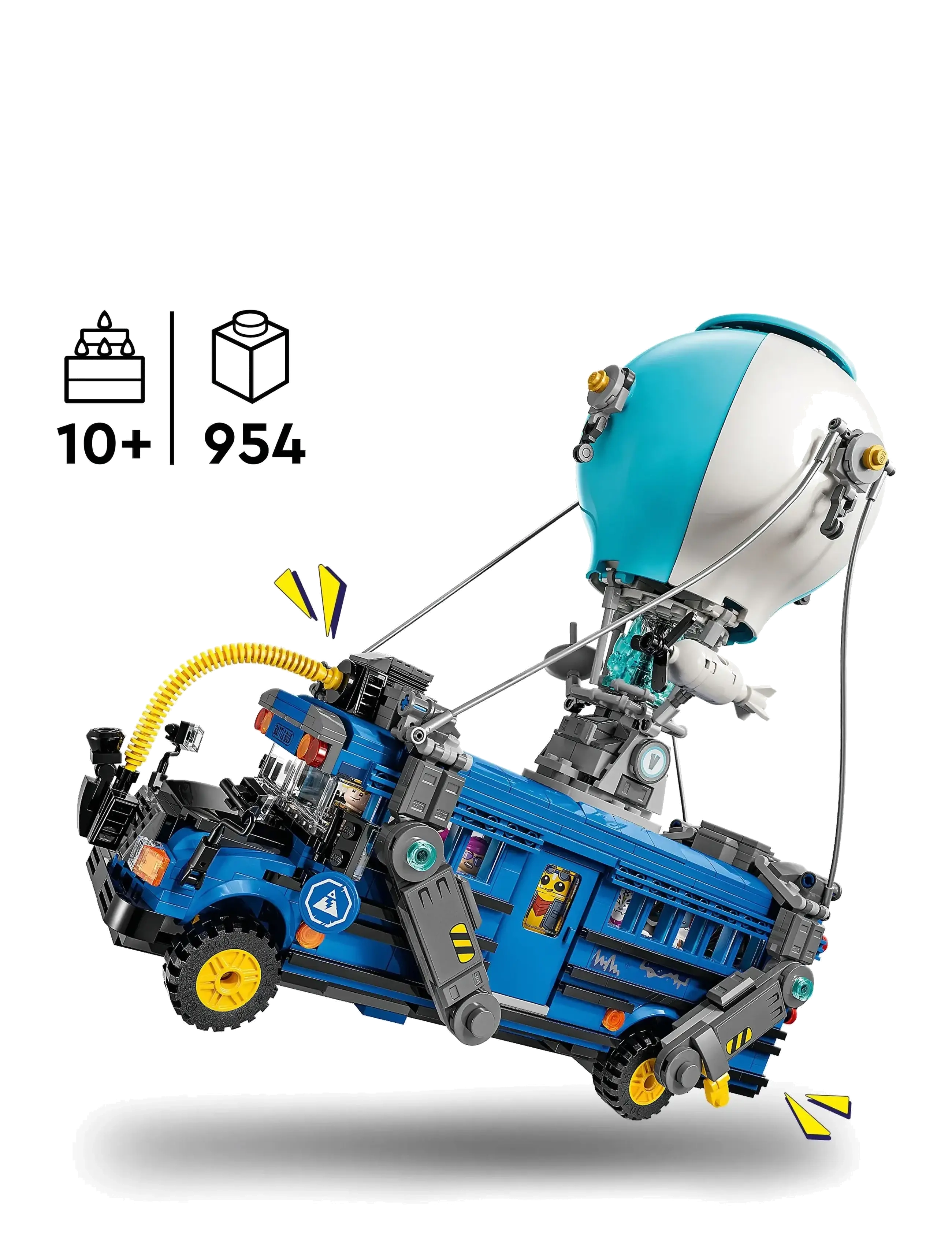 LEGO - Battle Bus Video Game Toy 77073 - sünnipäevakingitused - multi - 1