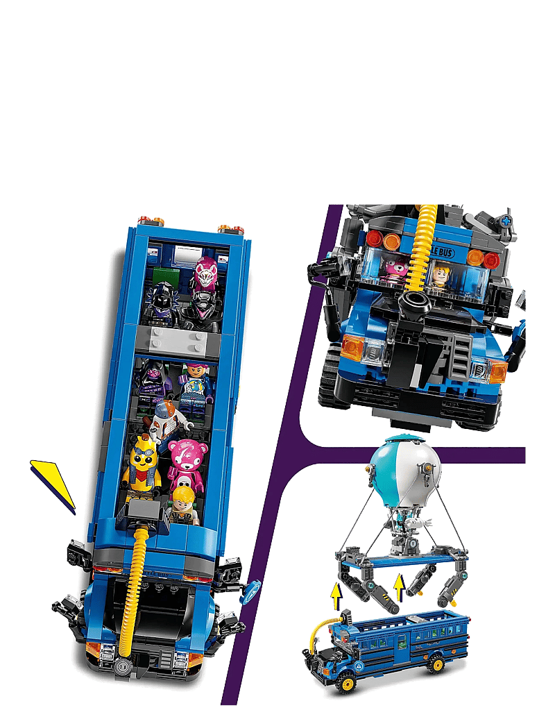 LEGO - Battle Bus Video Game Toy 77073 - sünnipäevakingitused - multi - 3