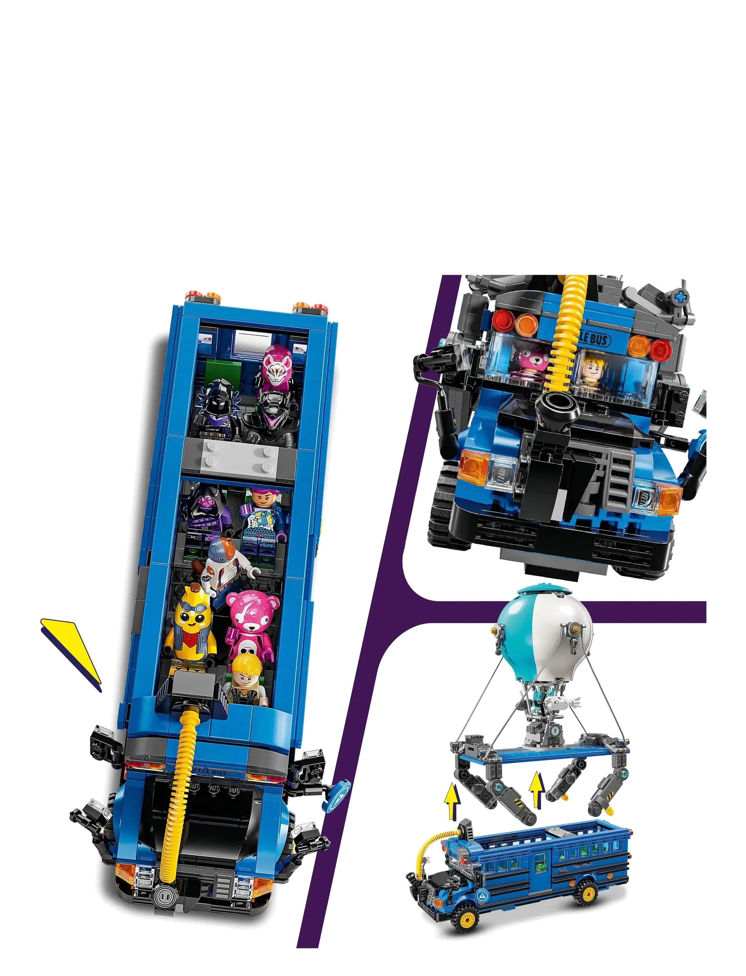 LEGO - Battle Bus Video Game Toy 77073 - sünnipäevakingitused - multi - 3