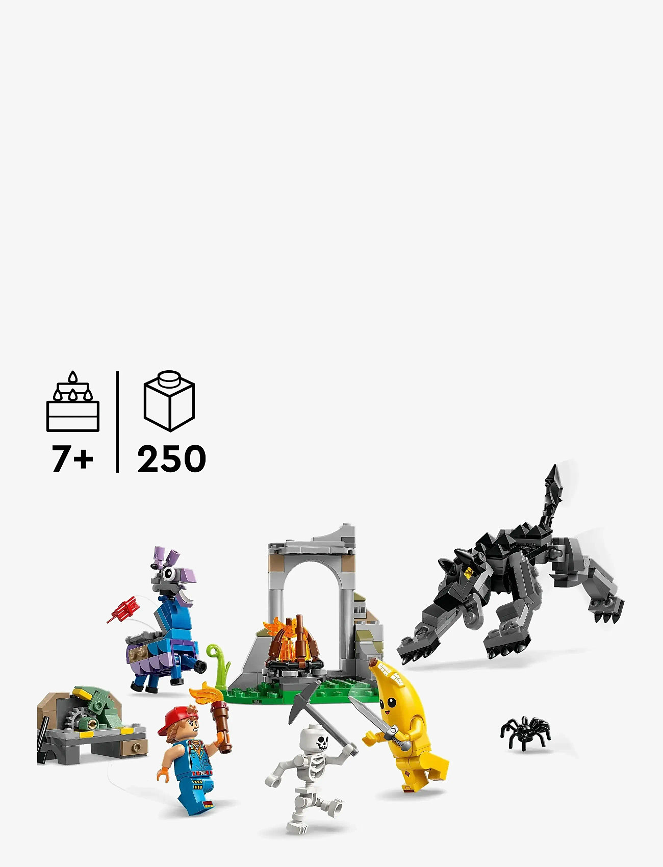 LEGO - Peely & Sparkplug’s Camp Video Game Building Set 77075 - lego fortnite - multi - 1