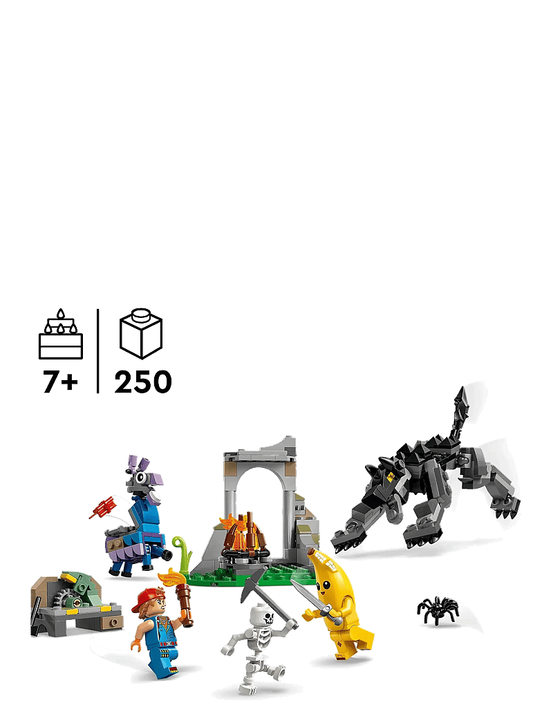 LEGO - Peely & Sparkplug’s Camp Video Game Building Set 77075 - lego fortnite - multi - 1