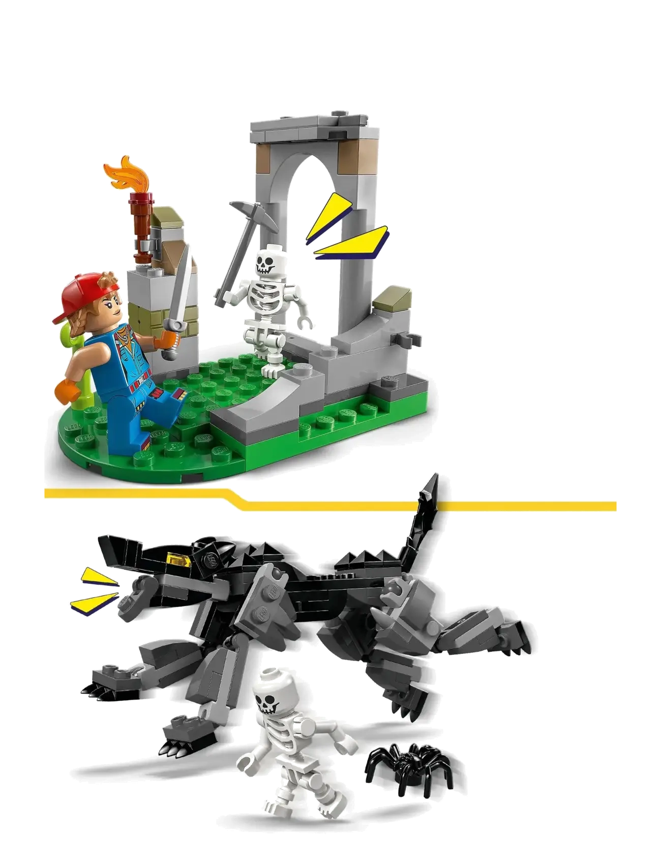 LEGO - Peely & Sparkplugs läger i Grasslands 77075 - lägsta priserna - multi - 2