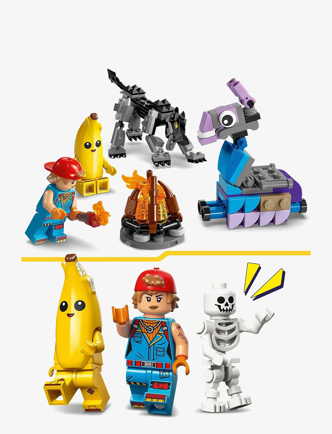 LEGO - Peely & Sparkplug’s Camp Video Game Building Set 77075 - lego fortnite - multi - 3