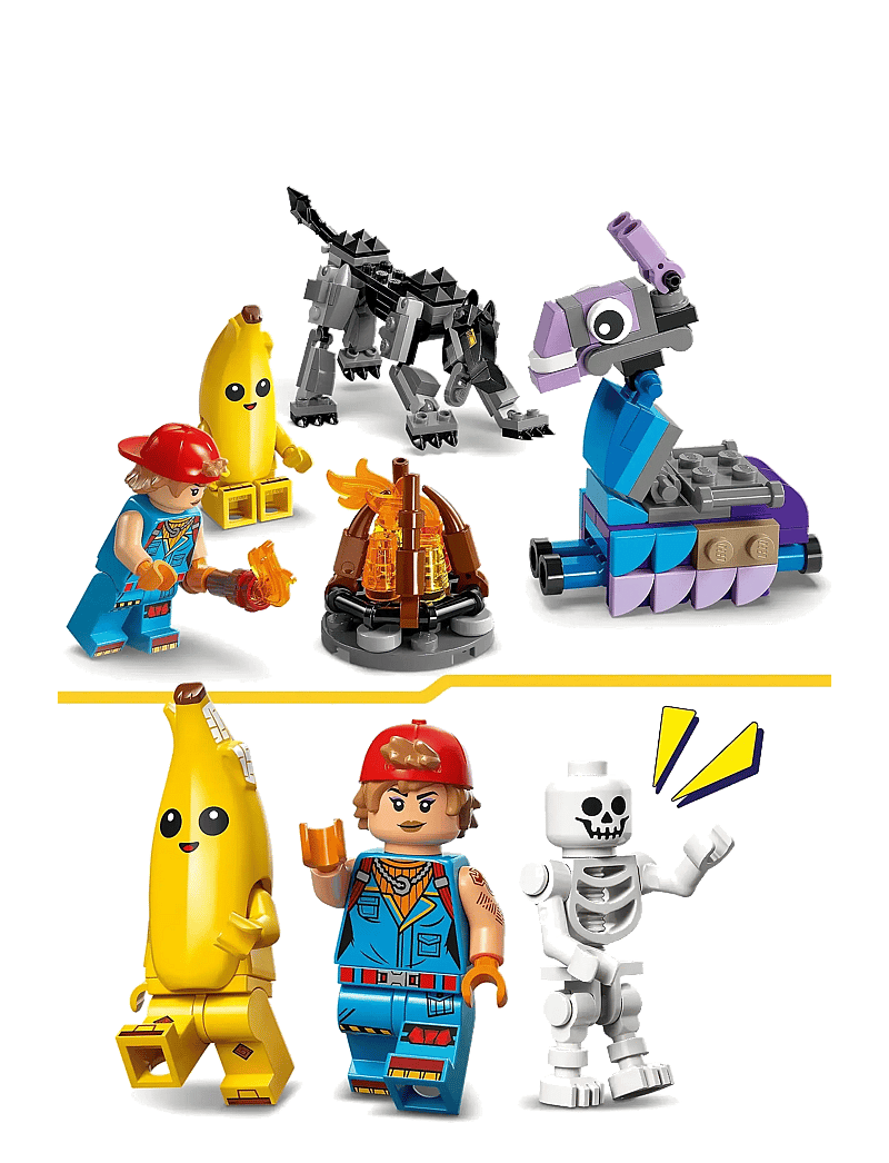 LEGO - Peely & Sparkplug’s Camp Video Game Building Set 77075 - lego fortnite - multi - 3