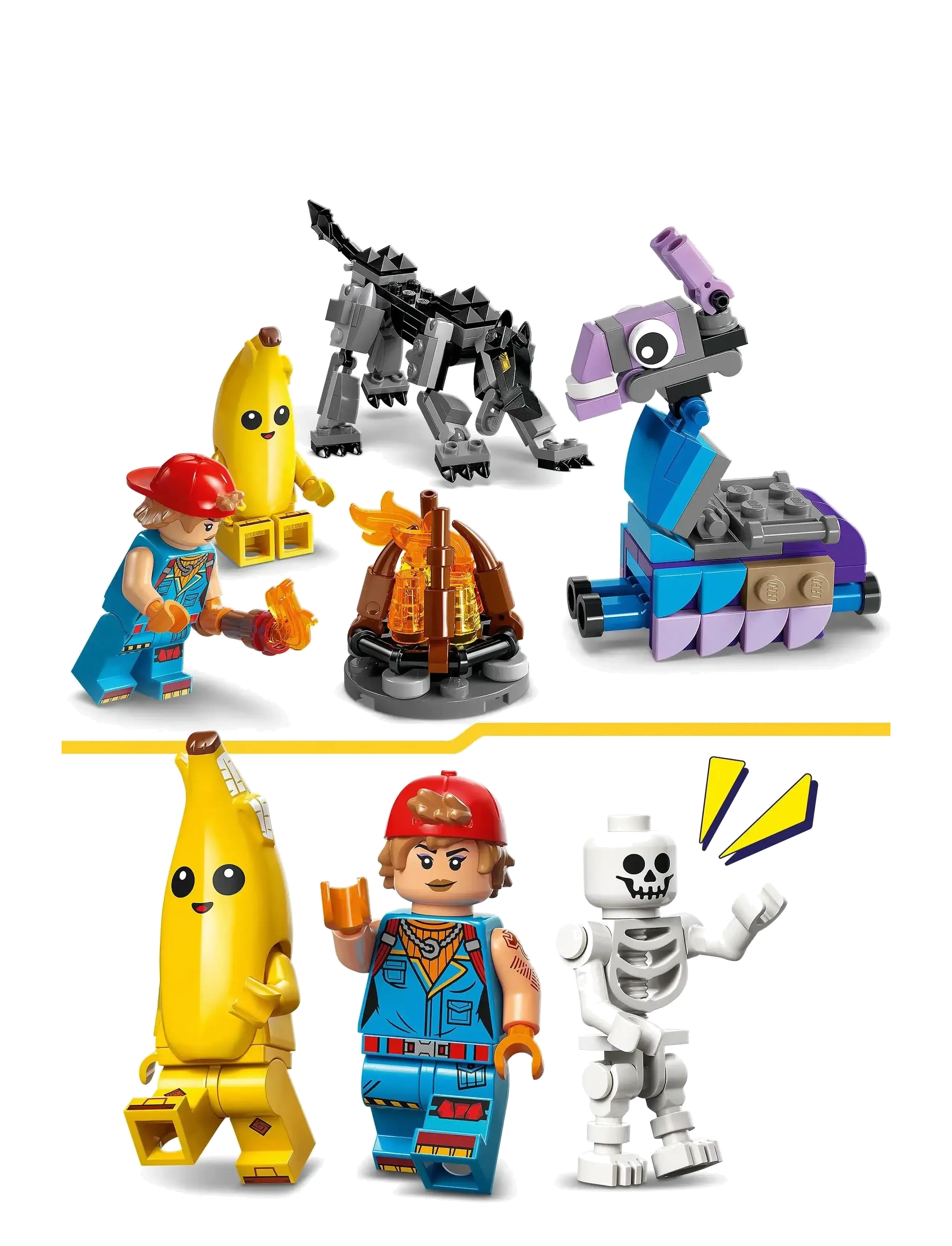 LEGO - Peely & Sparkplugs läger i Grasslands 77075 - lägsta priserna - multi - 3
