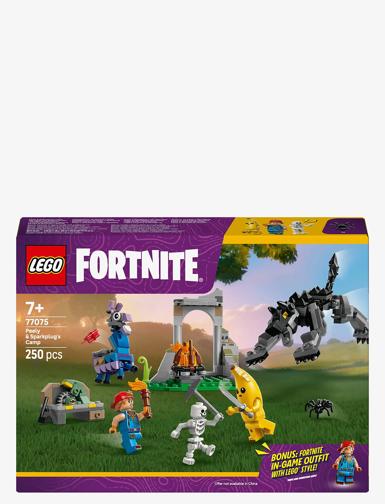 LEGO - Peely & Sparkplug’s Camp Video Game Building Set 77075 - lego fortnite - multi - 5