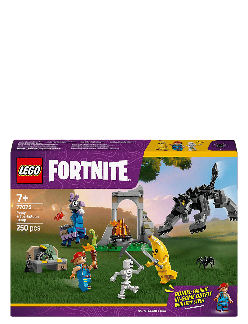 LEGO - Peely & Sparkplug’s Camp Video Game Building Set 77075 - lego fortnite - multi - 5
