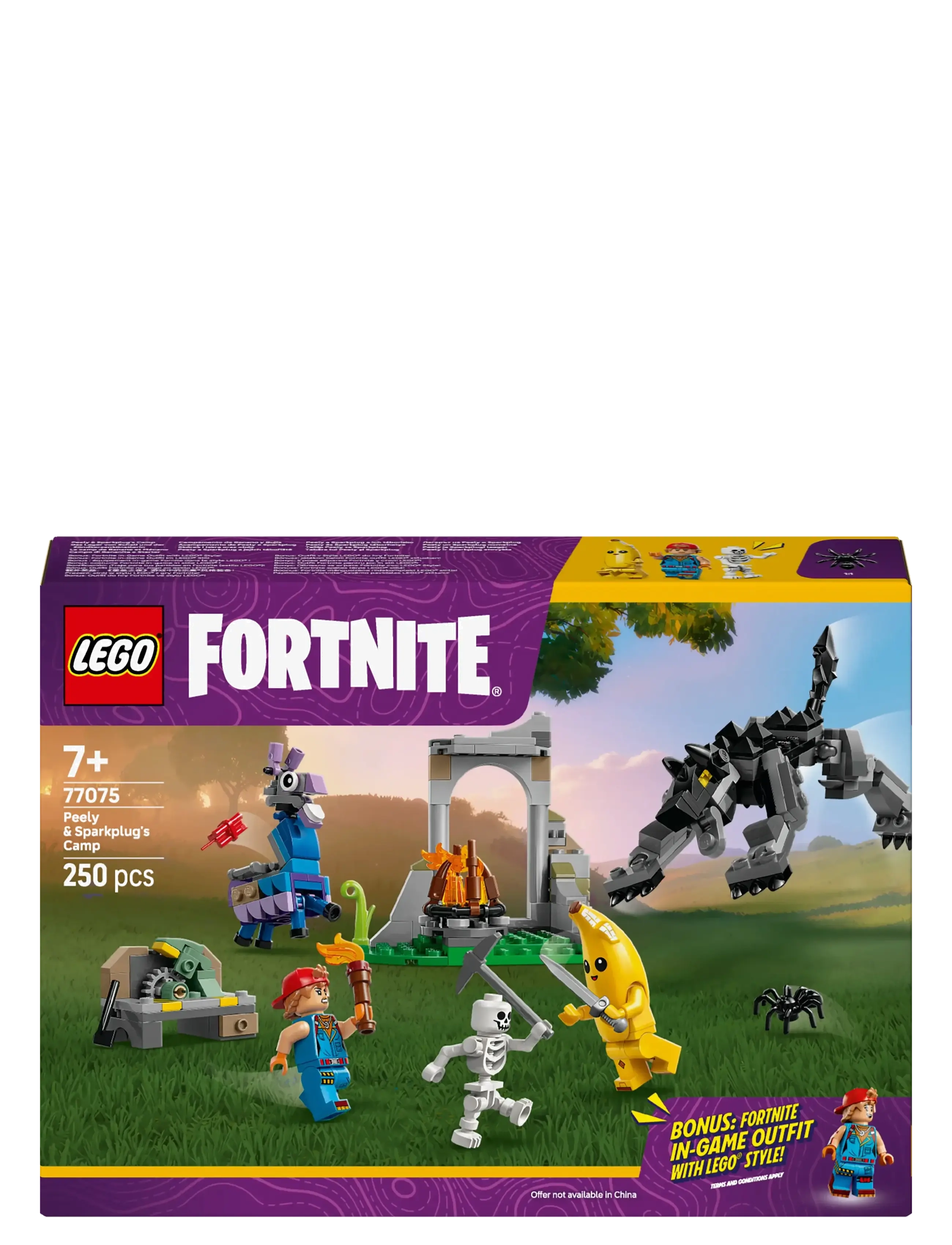 LEGO - Peely & Sparkplugs läger i Grasslands 77075 - lägsta priserna - multi - 5