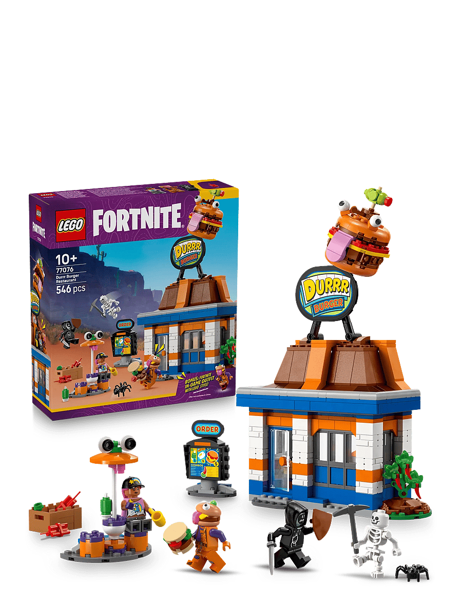 LEGO - Durrr Burger Restaurant Video Game Toy 77076 - sünnipäevakingitused - multi - 0