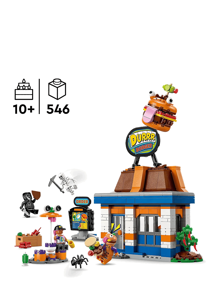 LEGO - Durrr Burger Restaurant Video Game Toy 77076 - sünnipäevakingitused - multi - 1